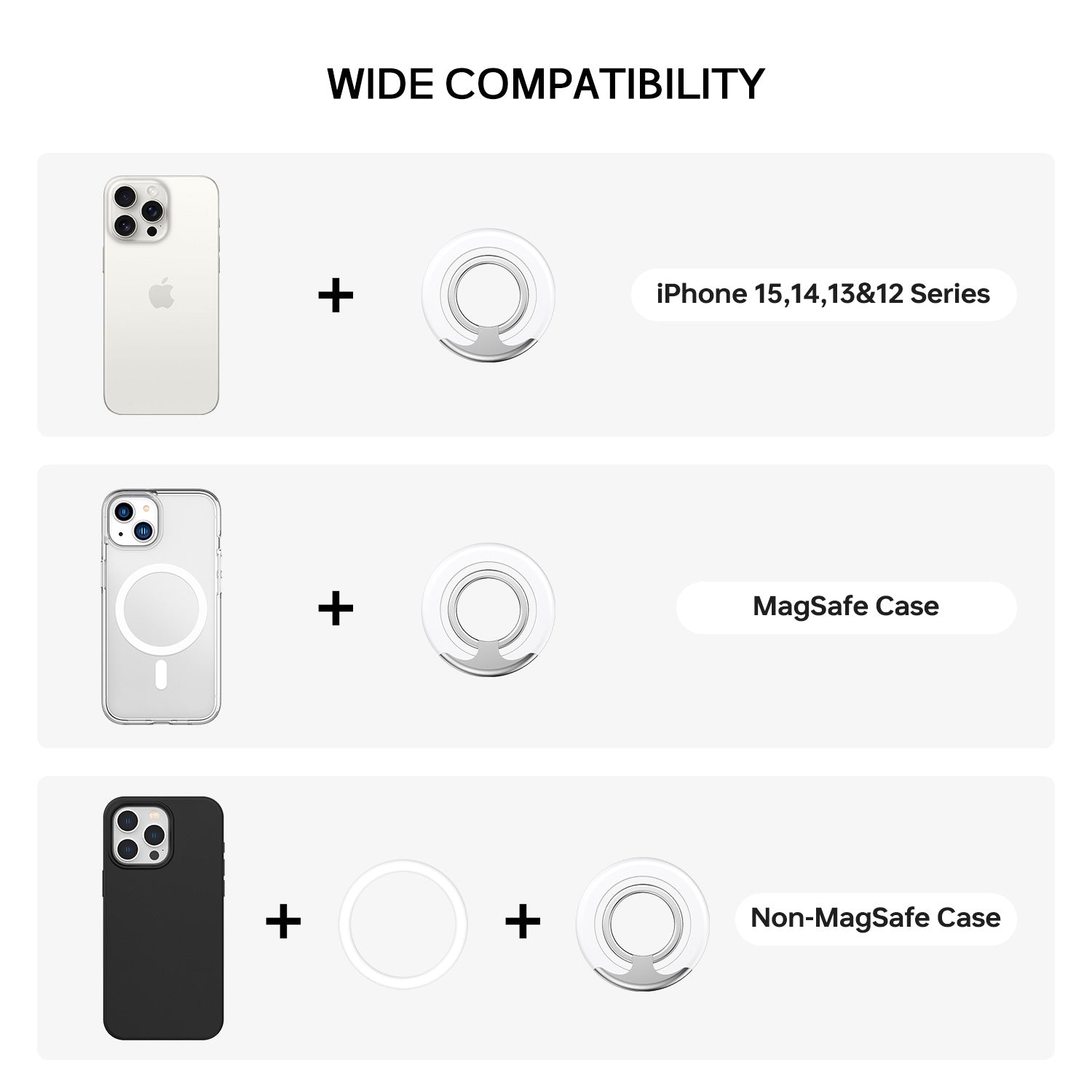 Phone Grip Magnetic Phone Ring Holder
