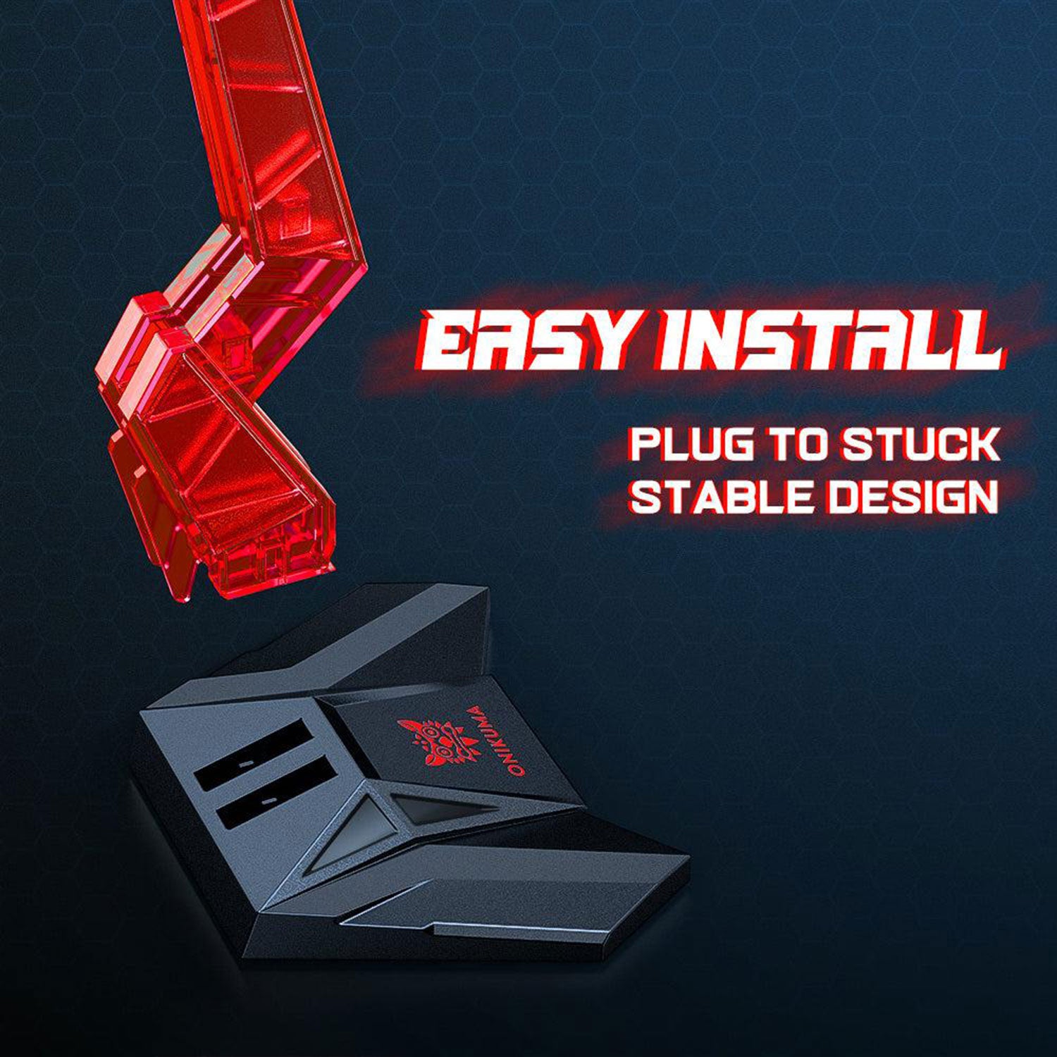 Onikuma ST-03 Headset Holder Red