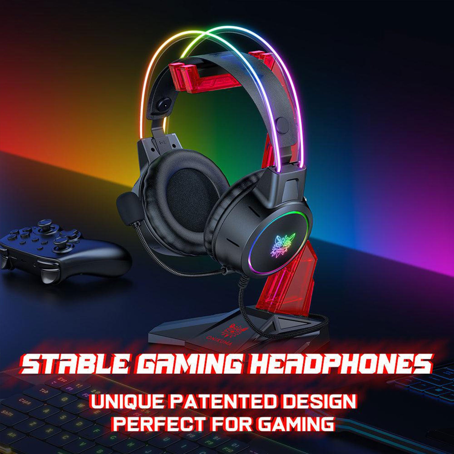 Onikuma ST-03 Headset Holder Red