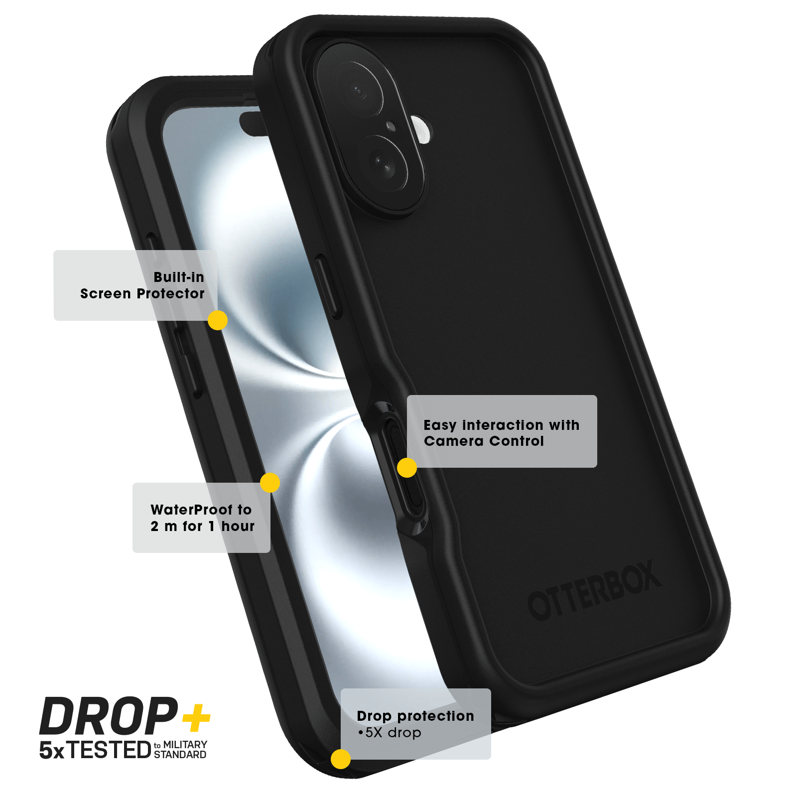 OtterBox iPhone 16 Pro Max Case Frē Series for MagSafe