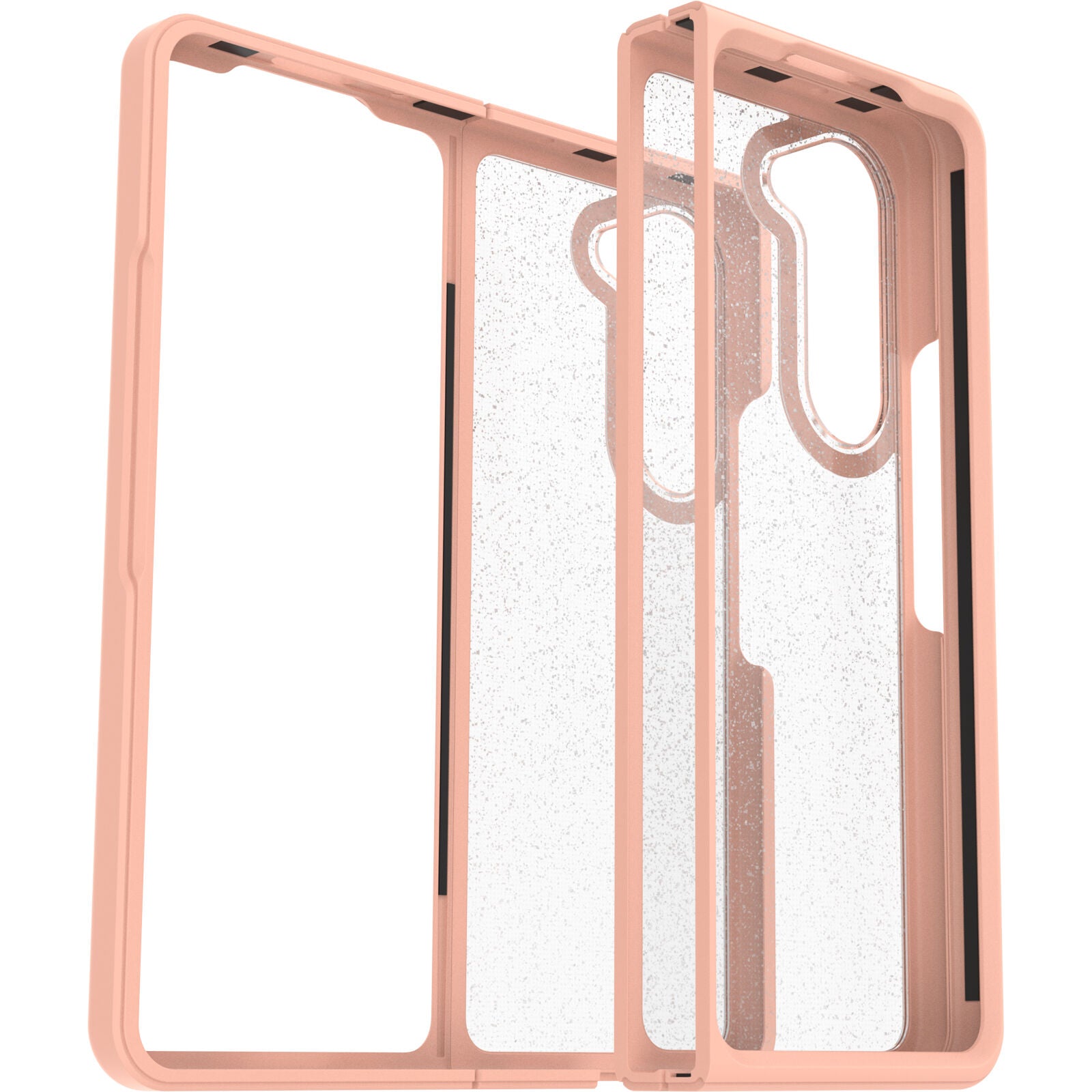 OtterBox Samsung Galaxy Z Fold5 5G Case Thin Flex Peach/Stardust