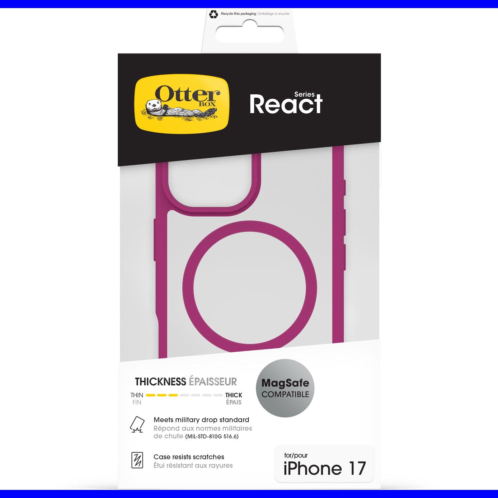 OtterBox iPhone 17 Case with MagSafe React Series