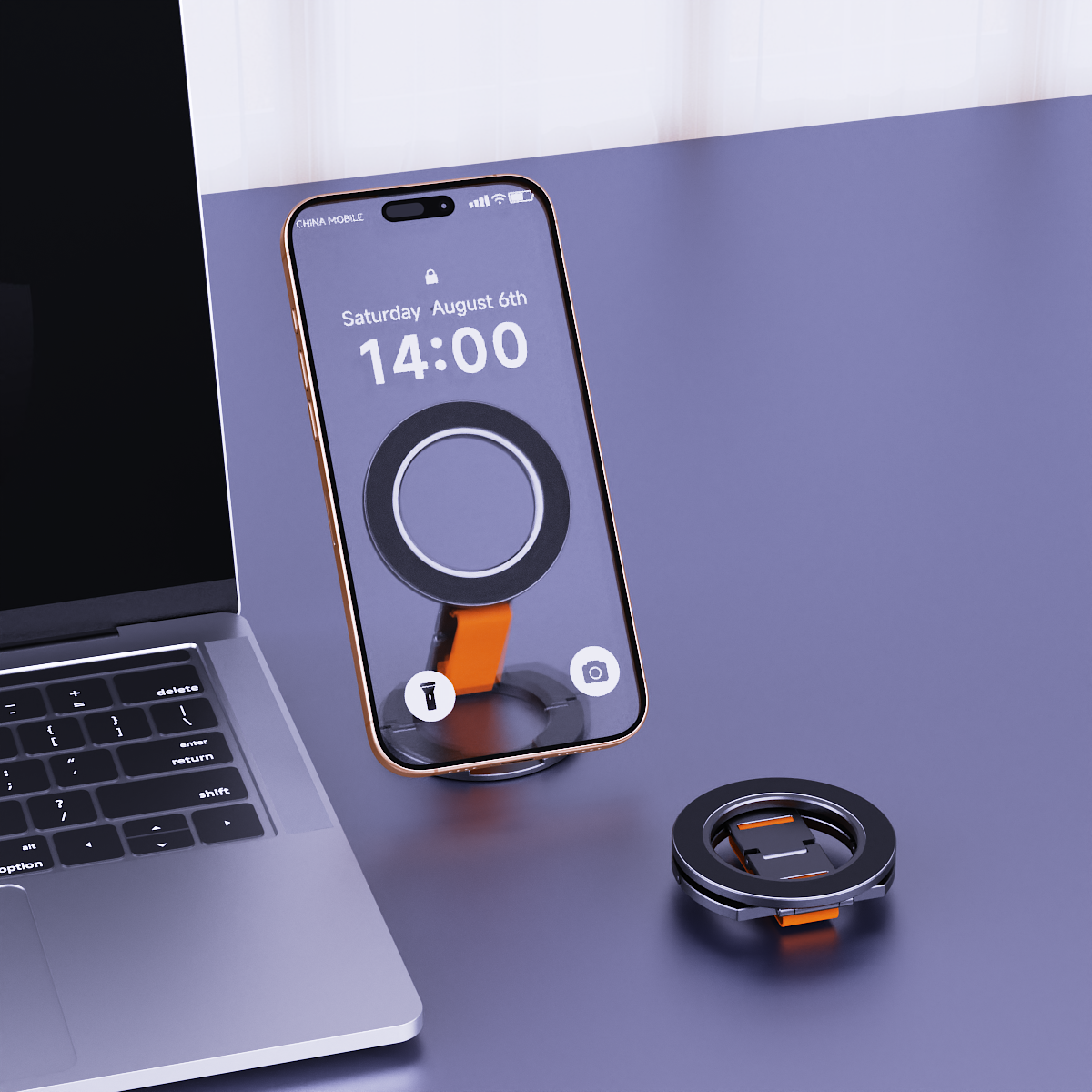 PTC Select Foldable Magnetic Phone Ring Grip Holder