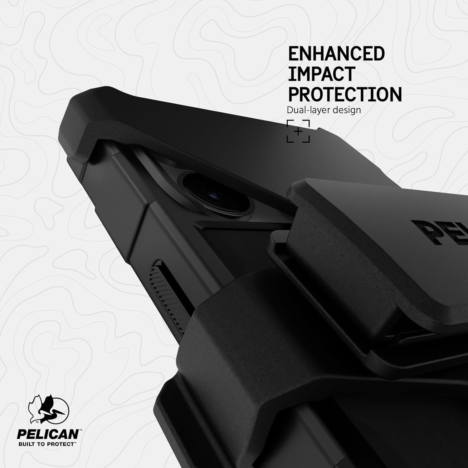 Pelican iPhone 15 Pro Case Shield with Magsafe Black