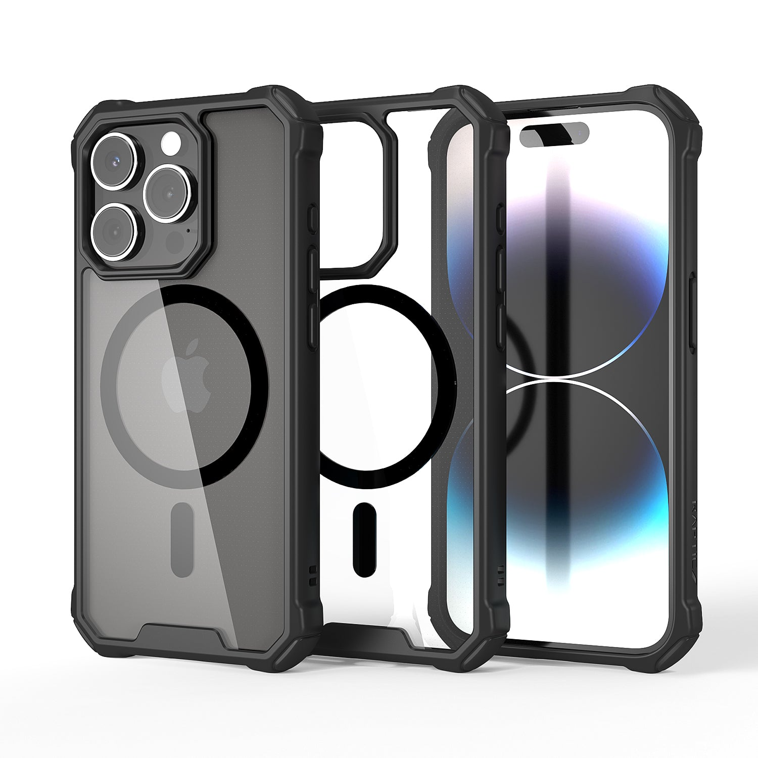 Raptic iPhone 15 Pro Max Case Air 2.0 with MagSafe Black