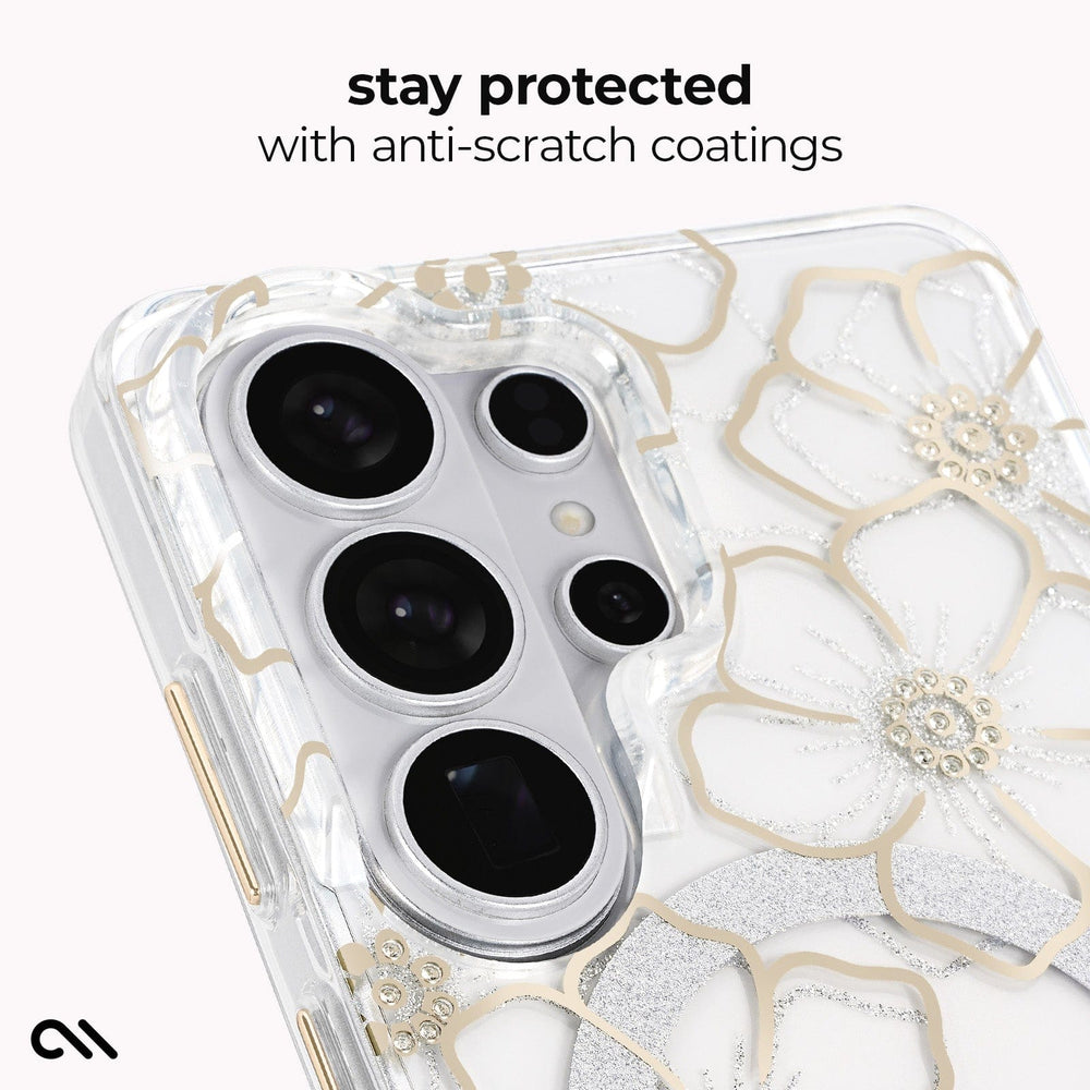 Case-Mate Samsung Galaxy Case Floral Gems with Magnet