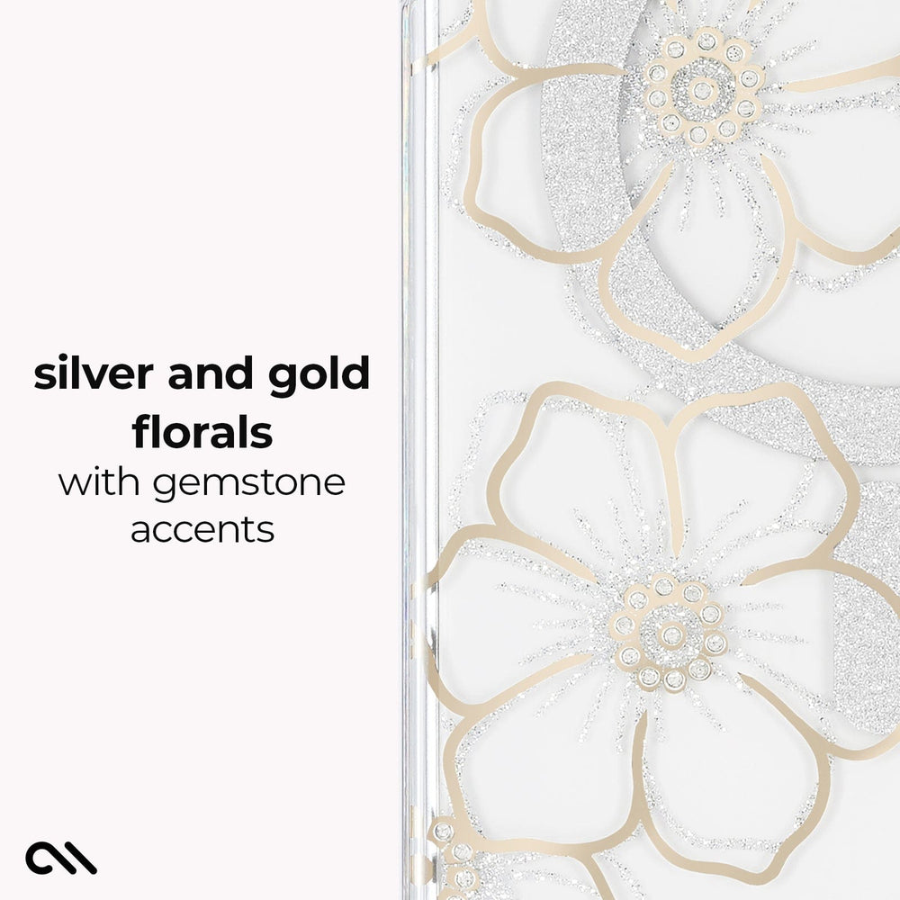 Case-Mate Samsung Galaxy Case Floral Gems with Magnet