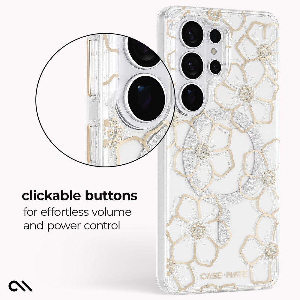 Case-Mate Samsung Galaxy Case Floral Gems with Magnet