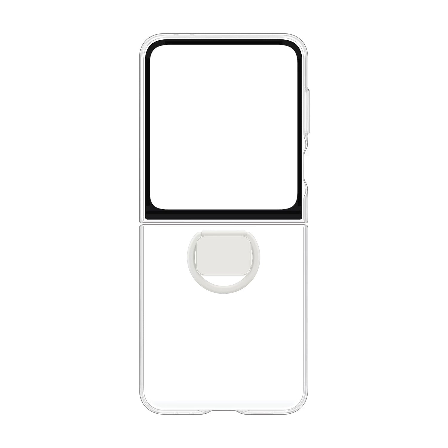 Samsung Galaxy Z Flip6 Clear Case with Ring