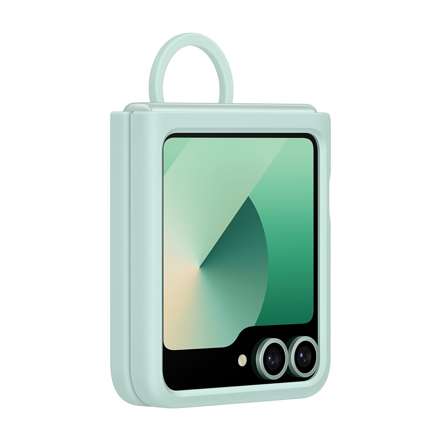 Samsung Galaxy Z Flip6 Silicone Case with Ring