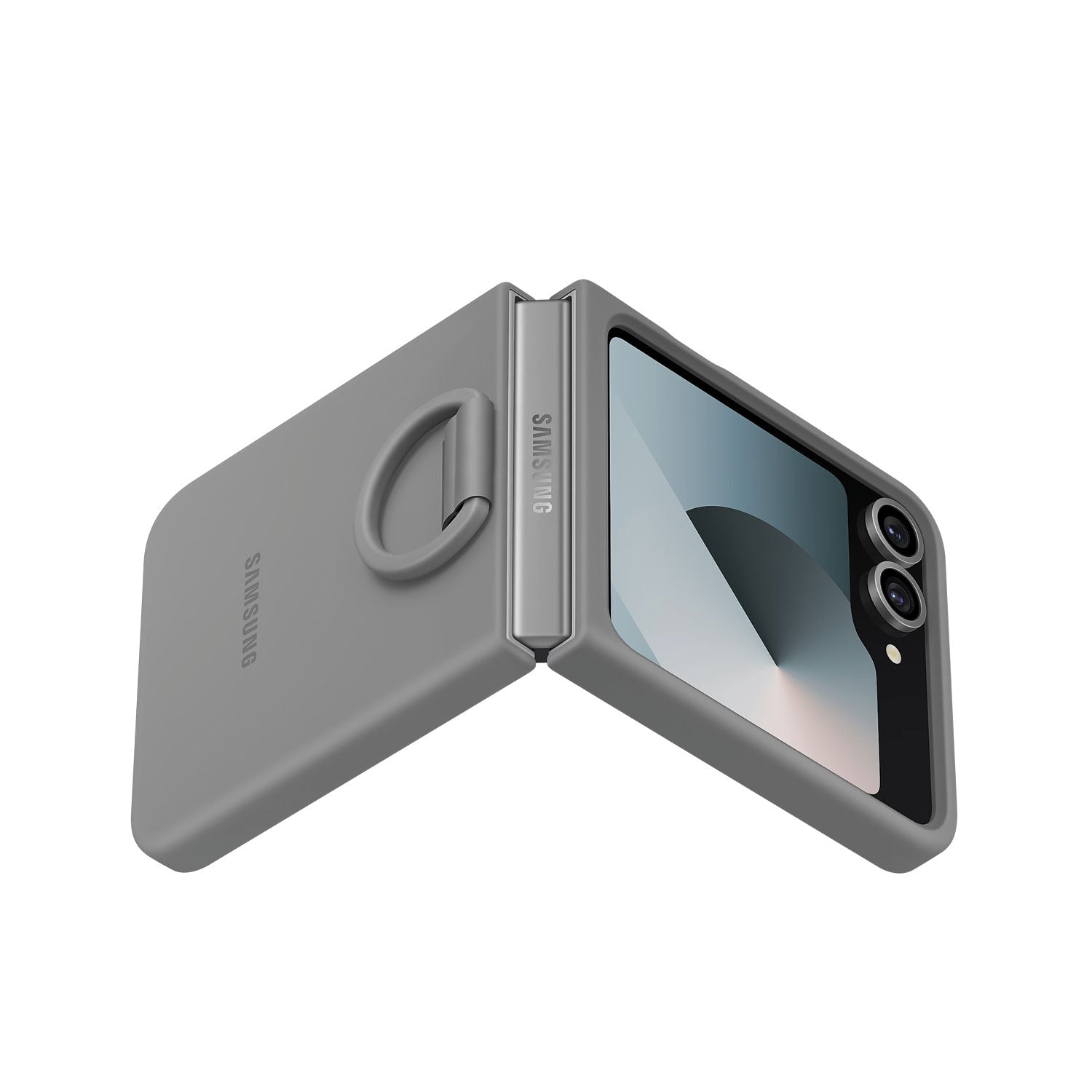Samsung Galaxy Z Flip6 Silicone Case with Ring