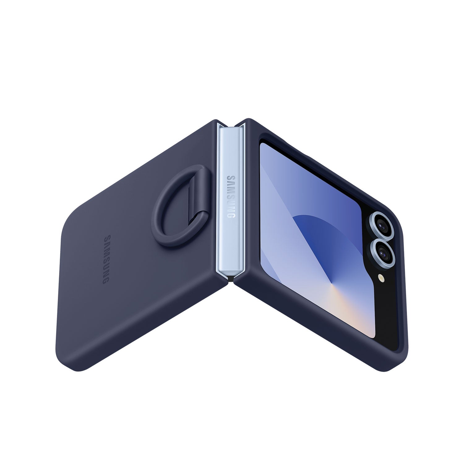 Samsung Galaxy Z Flip6 Silicone Case with Ring