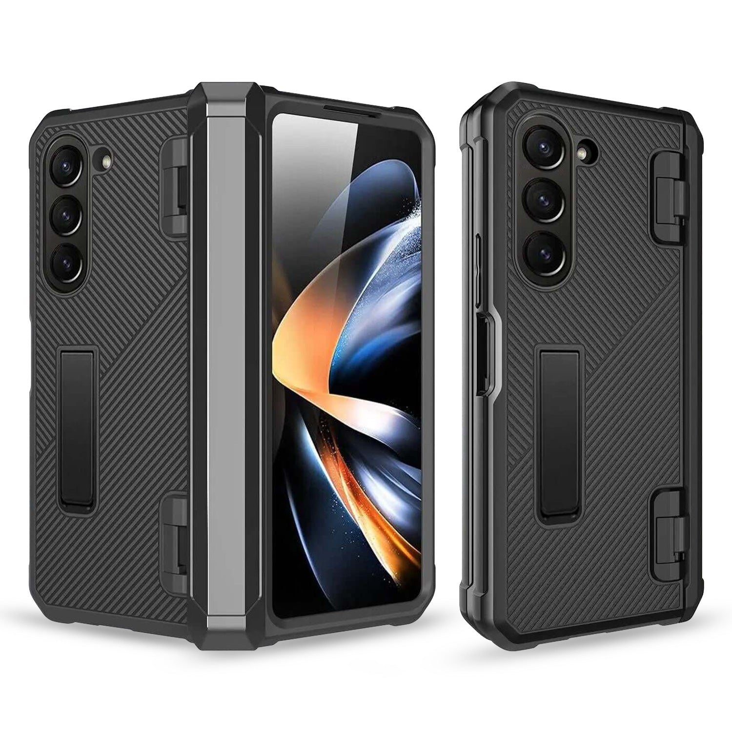 Samsung Galaxy Z Fold5 5G Case Full Body Protection with Screen Protector & Kickstand