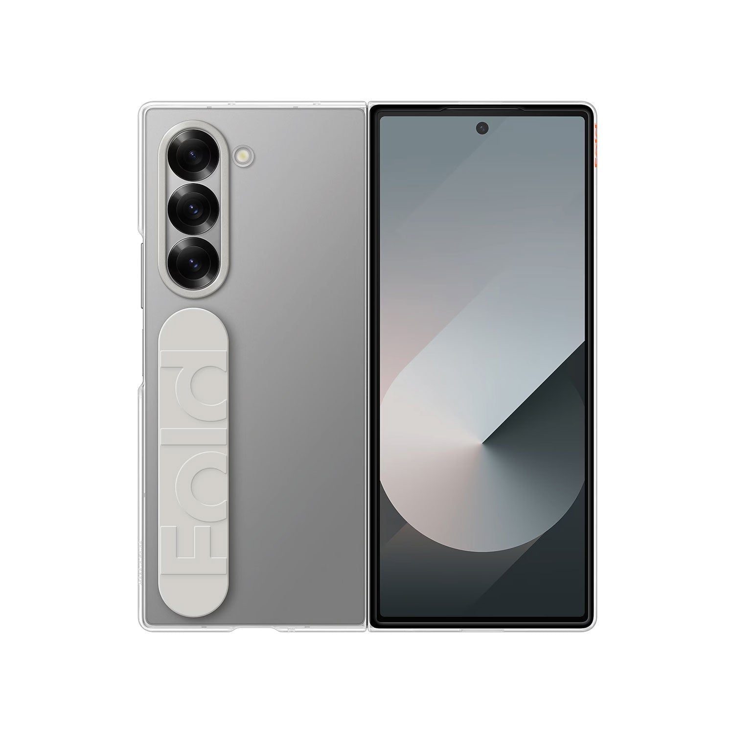 Samsung Galaxy Z Fold6 Clear Case With Grip