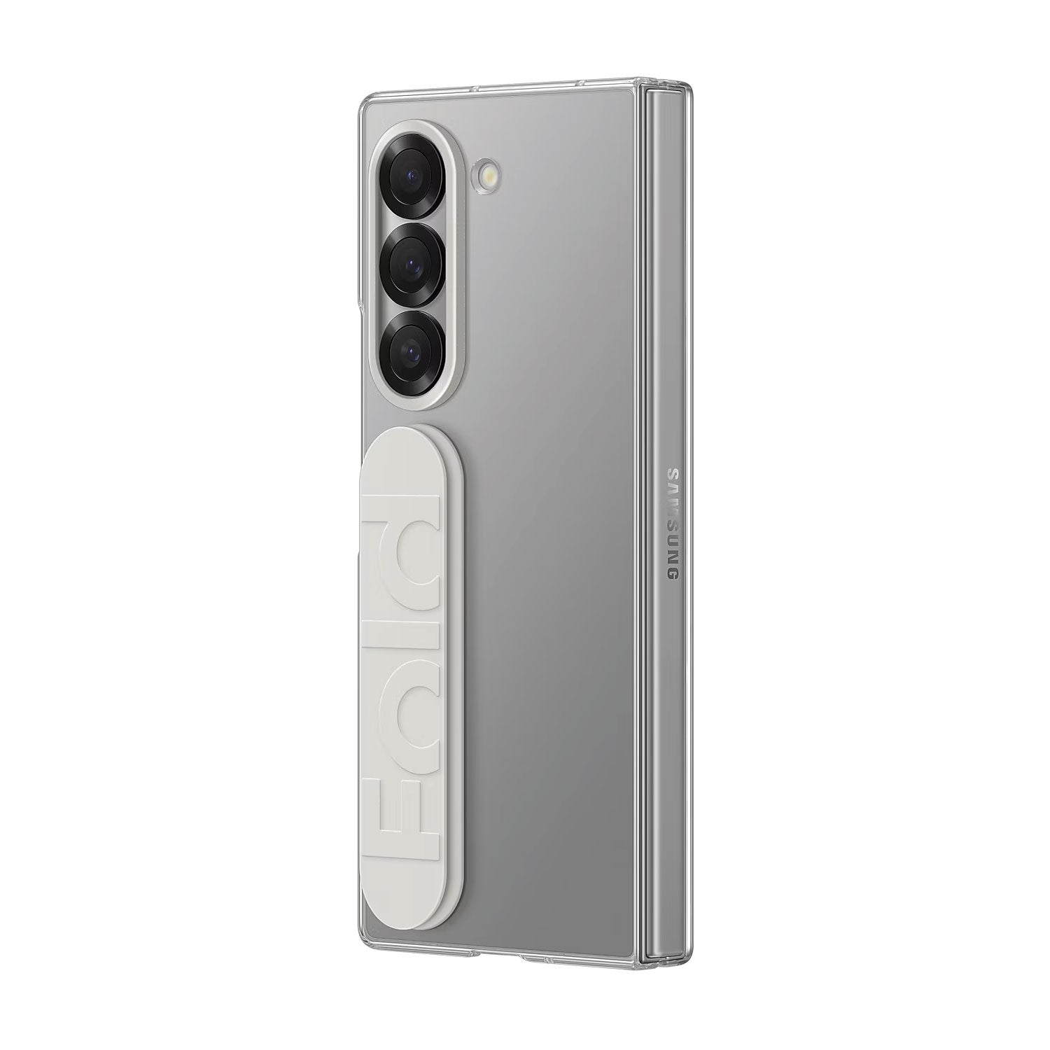 Samsung Galaxy Z Fold6 Clear Case With Grip