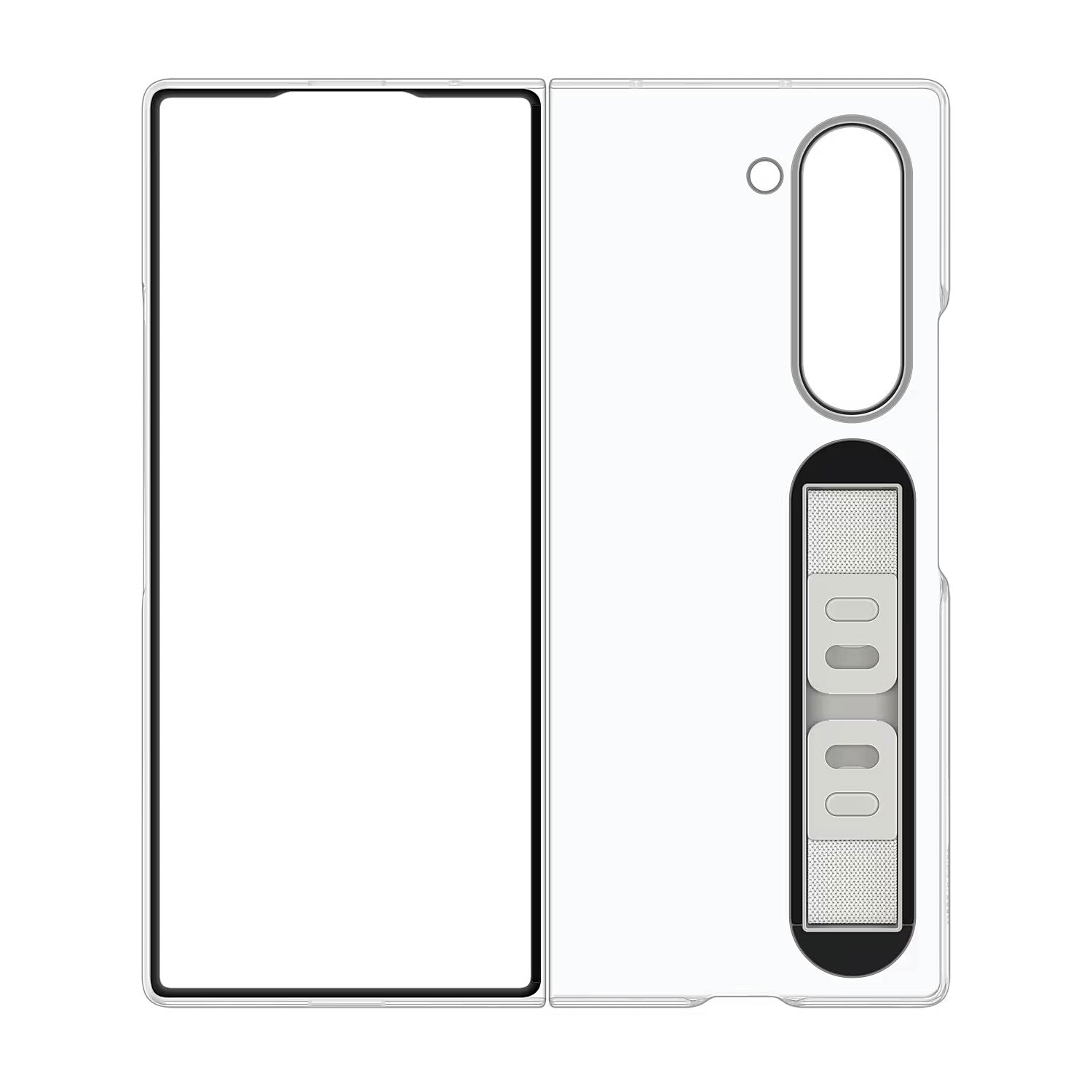 Samsung Galaxy Z Fold6 Clear Case With Grip