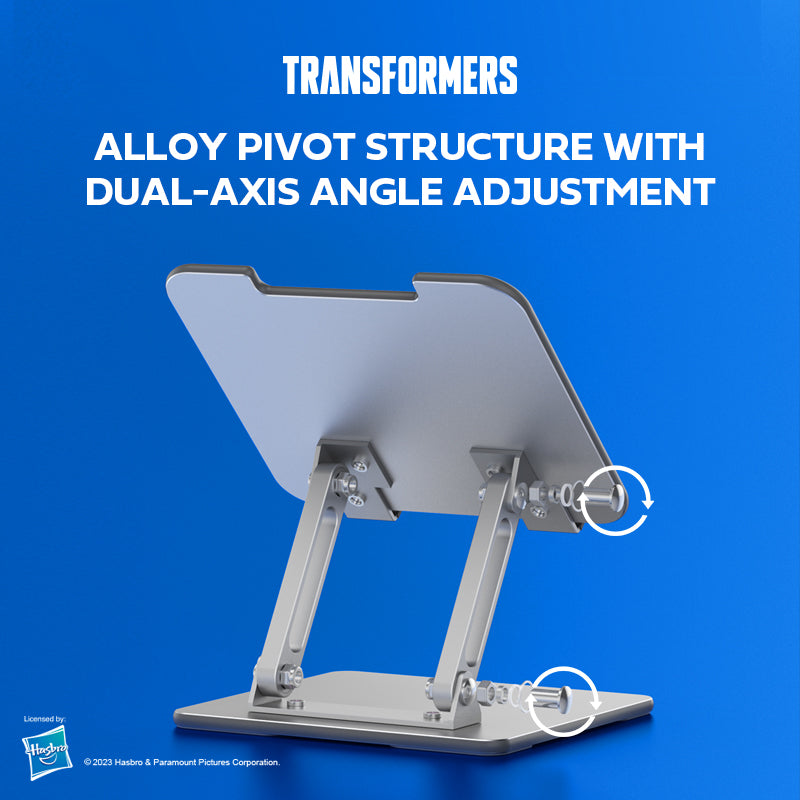 Transformers Adjustable iPad Stand Holder Sliver TF-X01