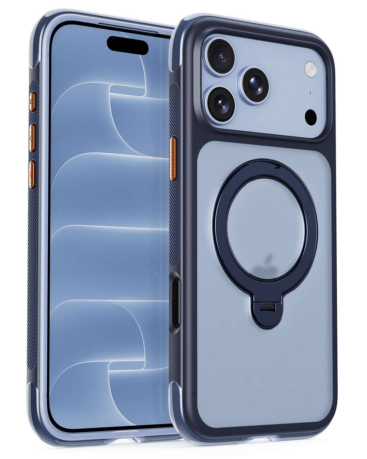 Tough On AeroShield Magnetic Case for iPhone with Air-Cushion & 360° Stand