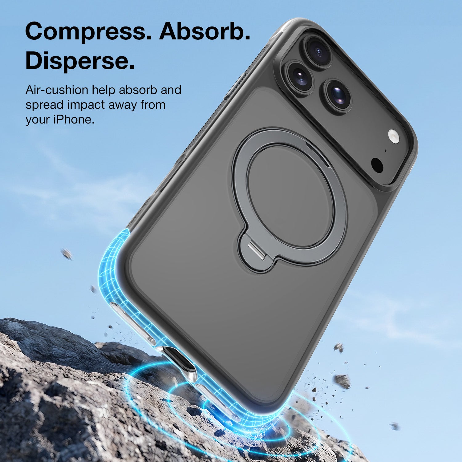 Tough On AeroShield Magnetic Case for iPhone