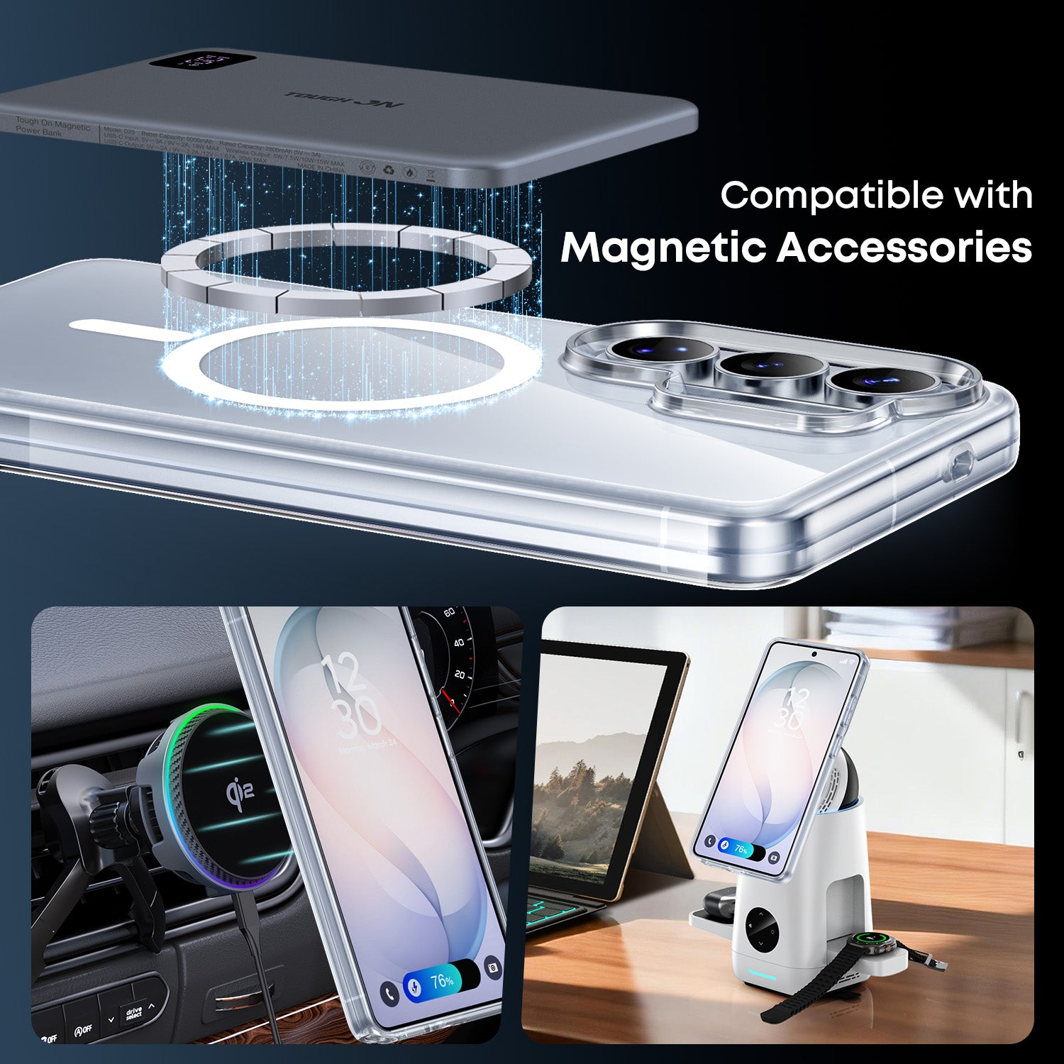 Tough On Clear Case for Samsung Galaxy S26 Series