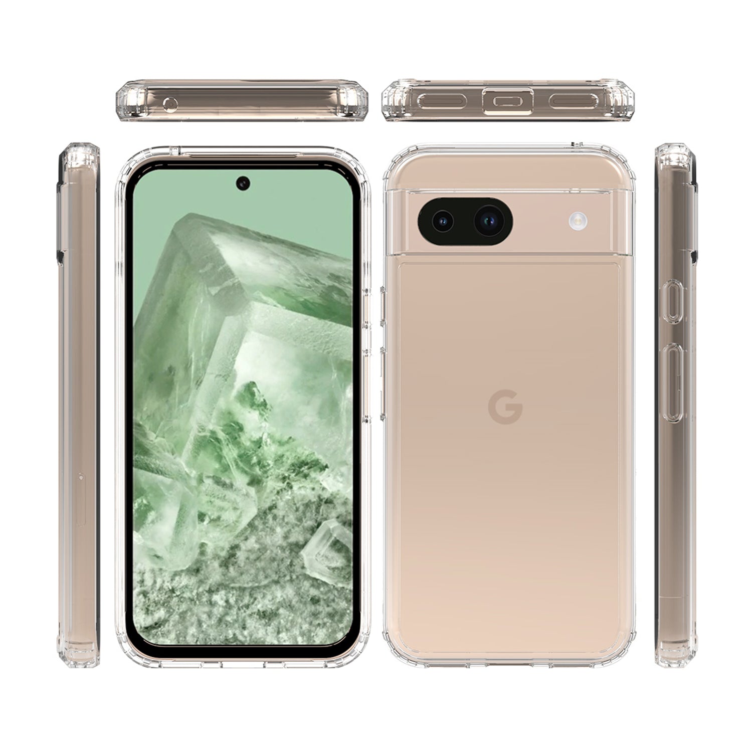 Tough On Google Pixel 8a Case Clear Air