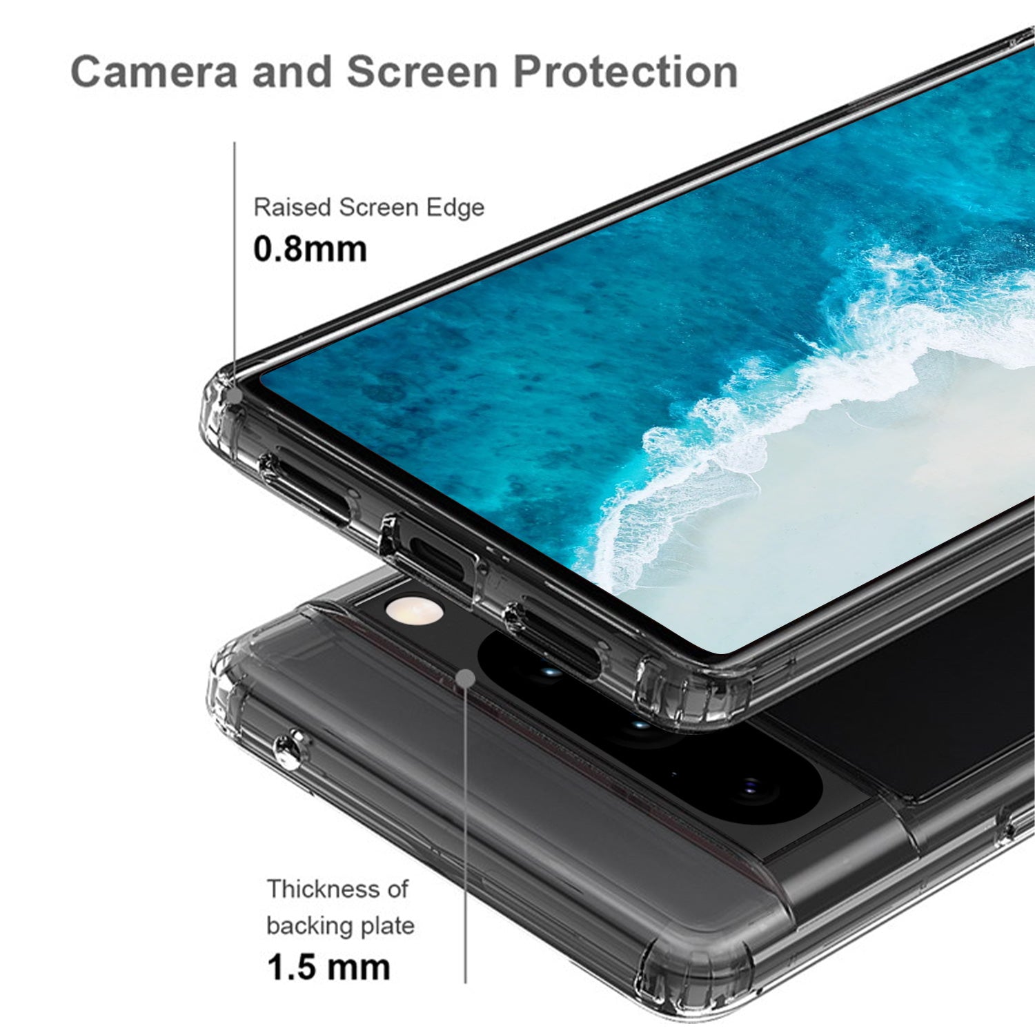 Tough On Google Pixel 8 Pro Case Clear Air