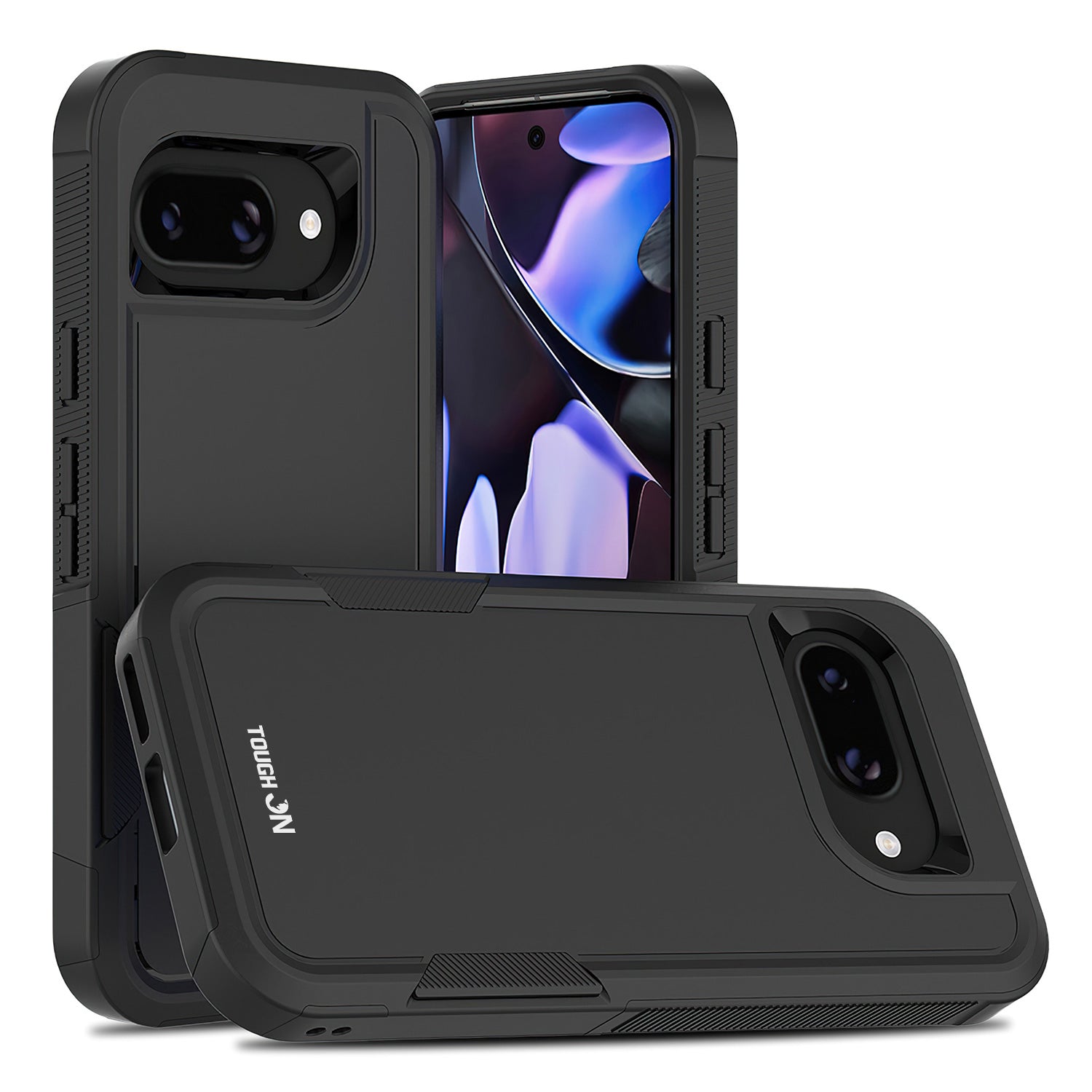 Tough On Google Pixel 9a Case Tough Armor Black
