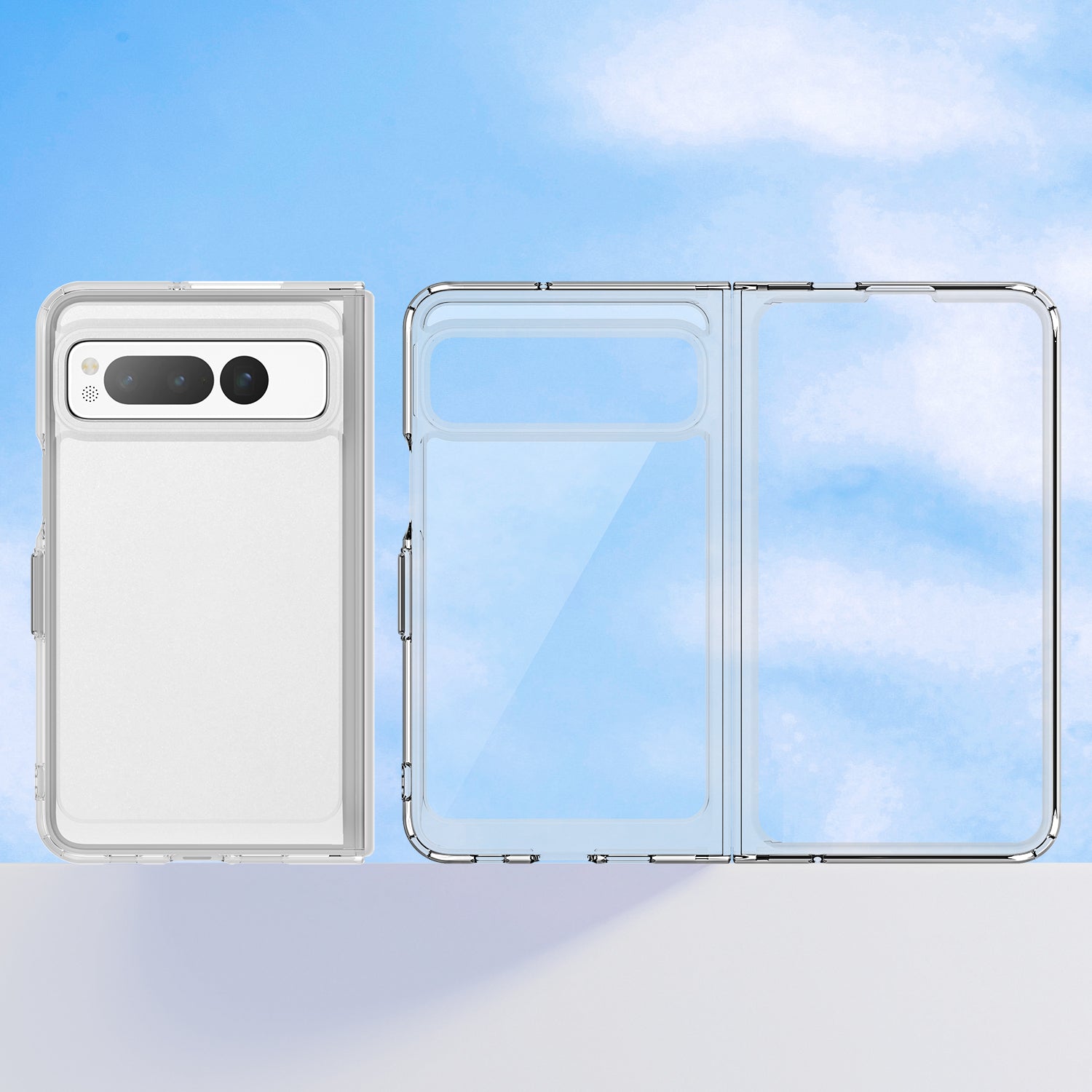 Tough On Google Pixel Fold Case Clear Air