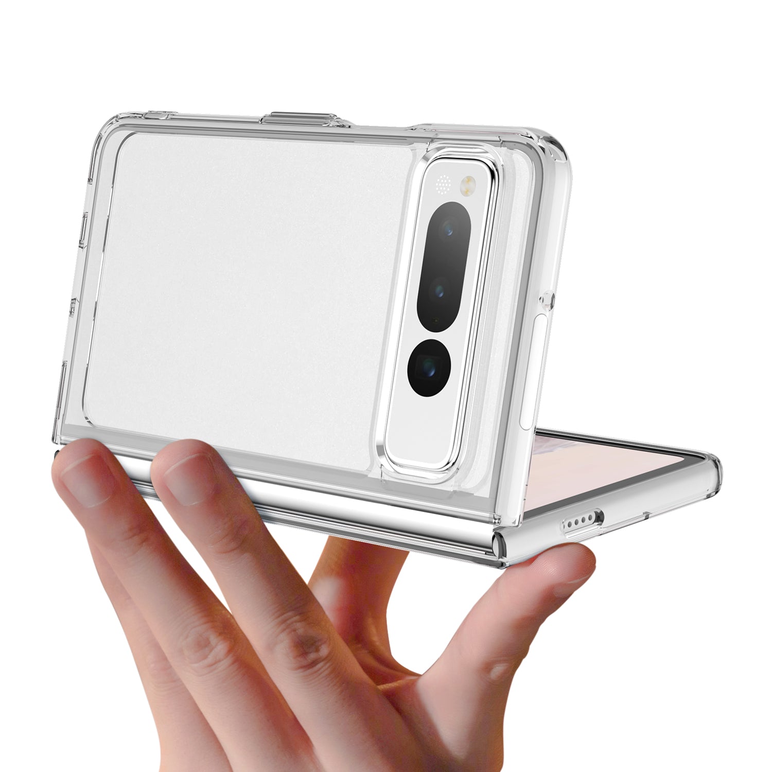 Tough On Google Pixel Fold Case Clear Air