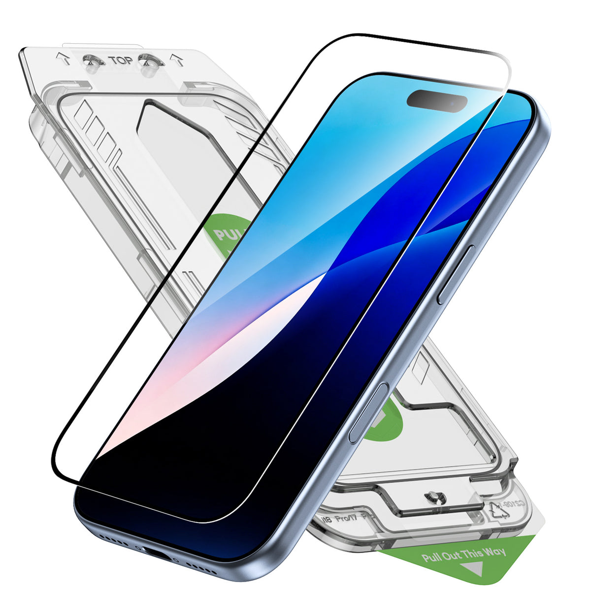 Tough On HD Clear Nano Glass Screen Protector for iPhone