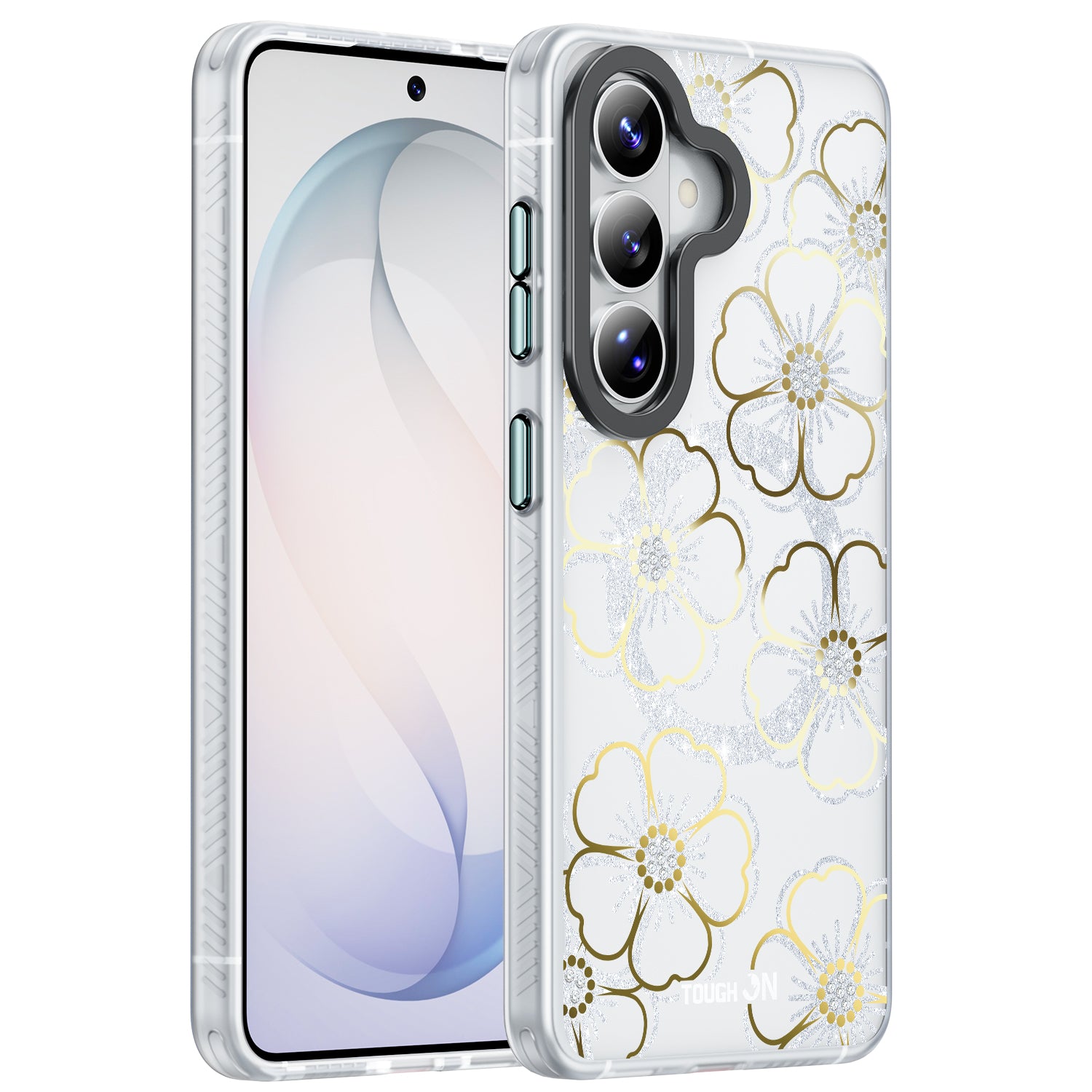 Tough On IMD Golden Flora Case for Samsung Galaxy S26 Series-2