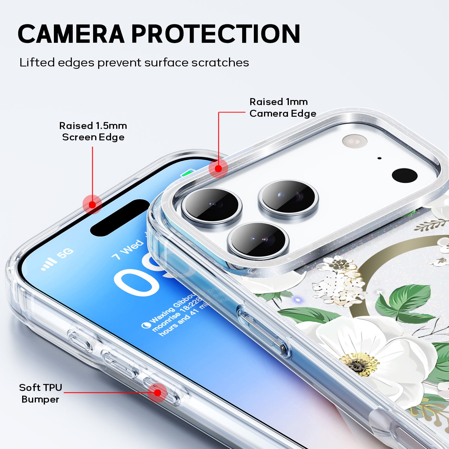 Tough On IMD Pattern Case With MagSafe for iPhone 17 Series