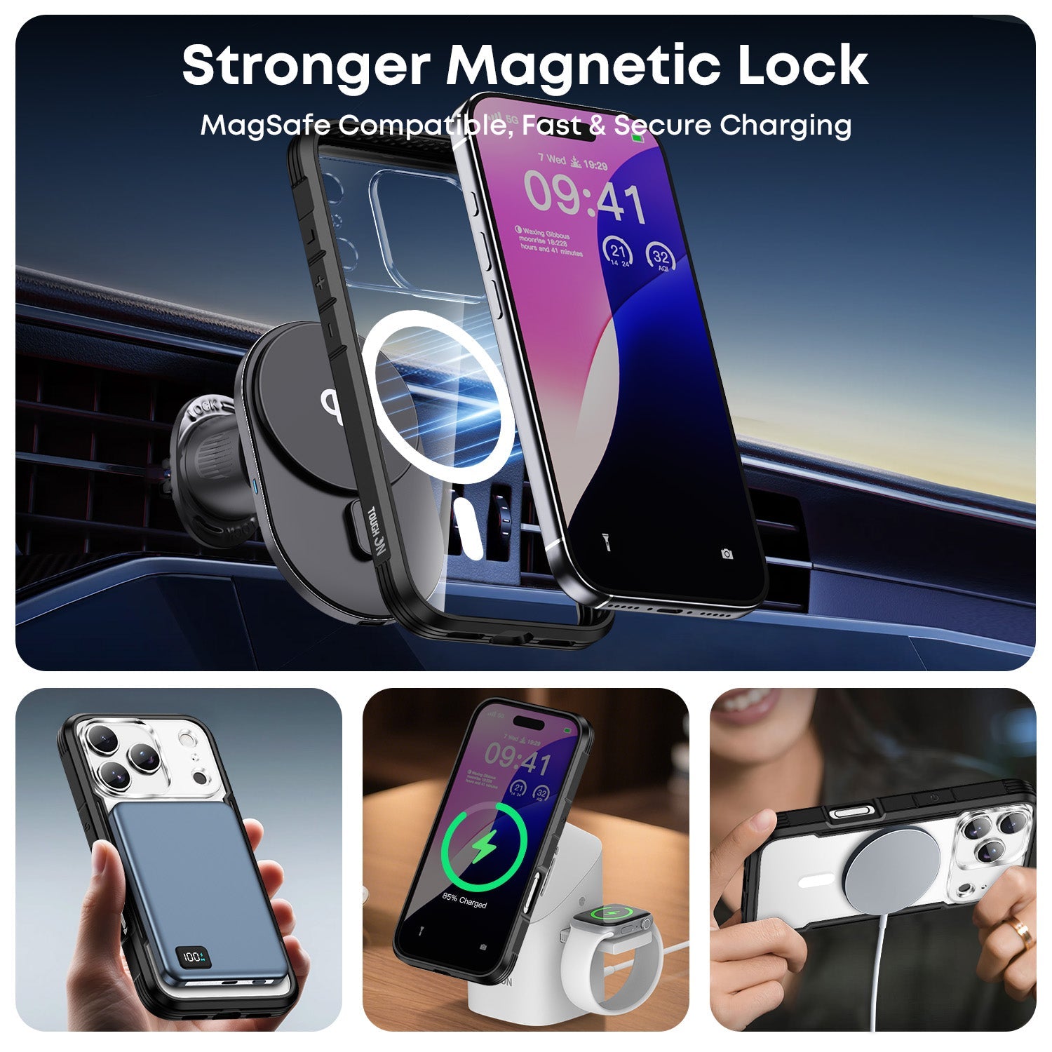 Tough On Iron Shield Case with MagSafe for iPhone