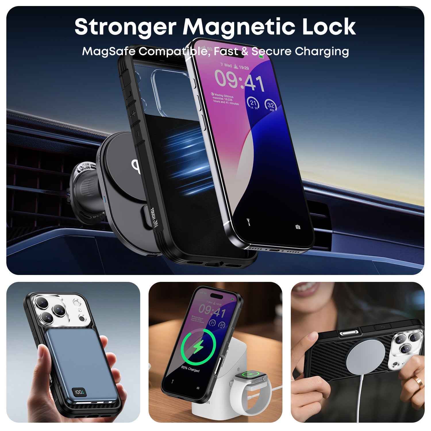 Tough On Iron Shield Case with MagSafe for iPhone