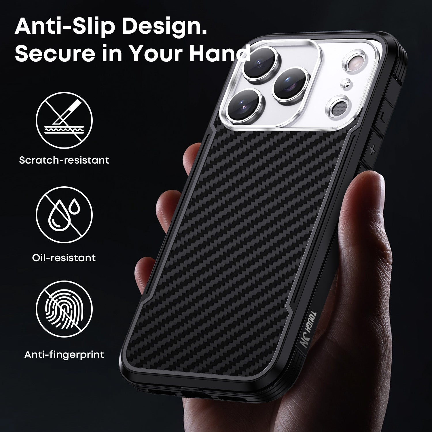 Tough On Iron Shield Case with MagSafe for iPhone