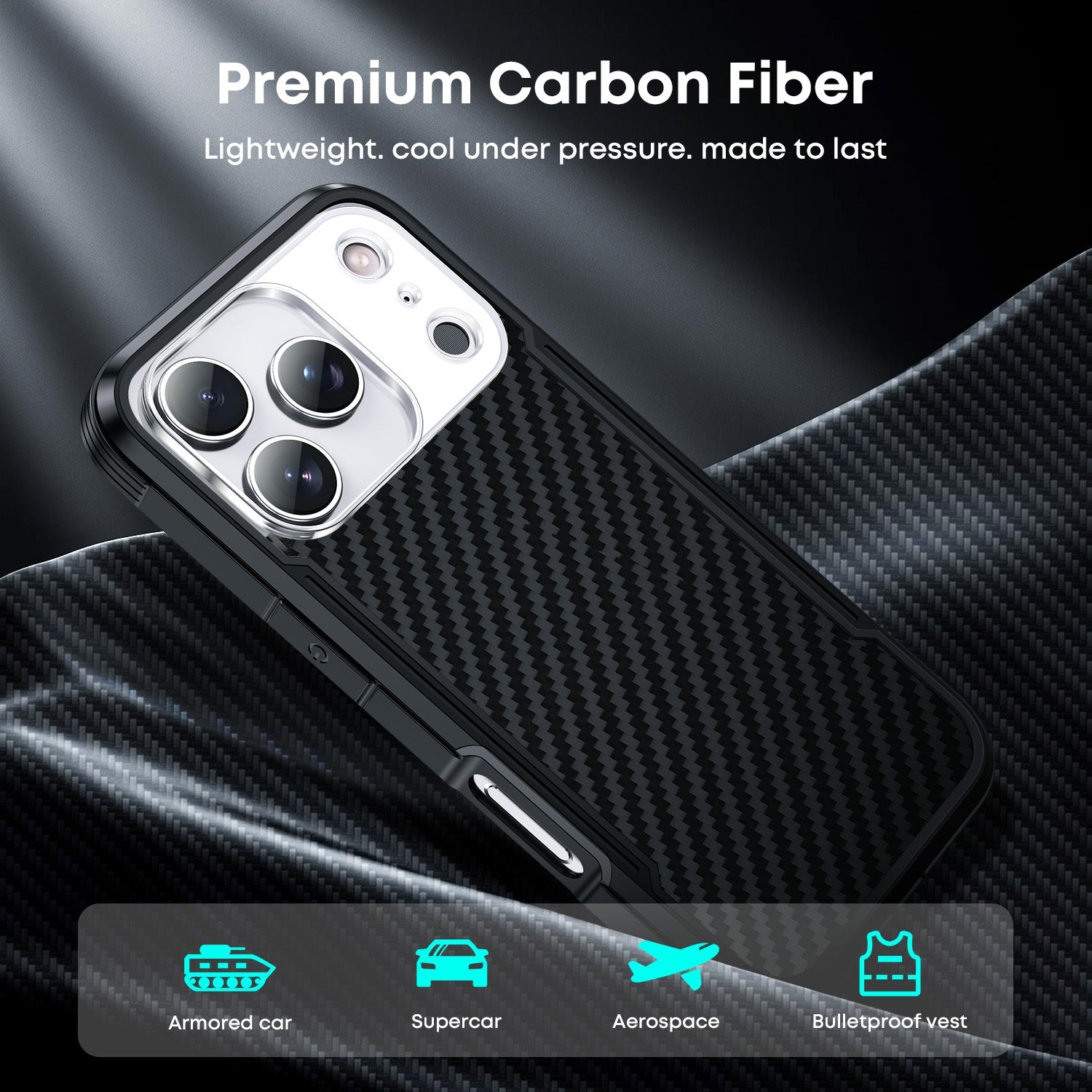 Tough On Iron Shield Case with MagSafe for iPhone