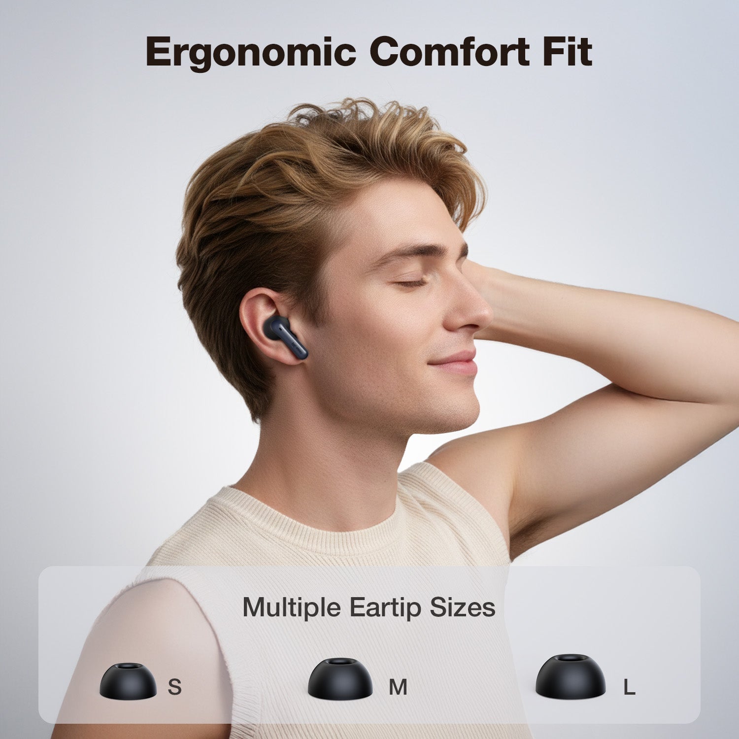 Tough On K2 Adaptive Hybrid ANC In-Ear Headphones