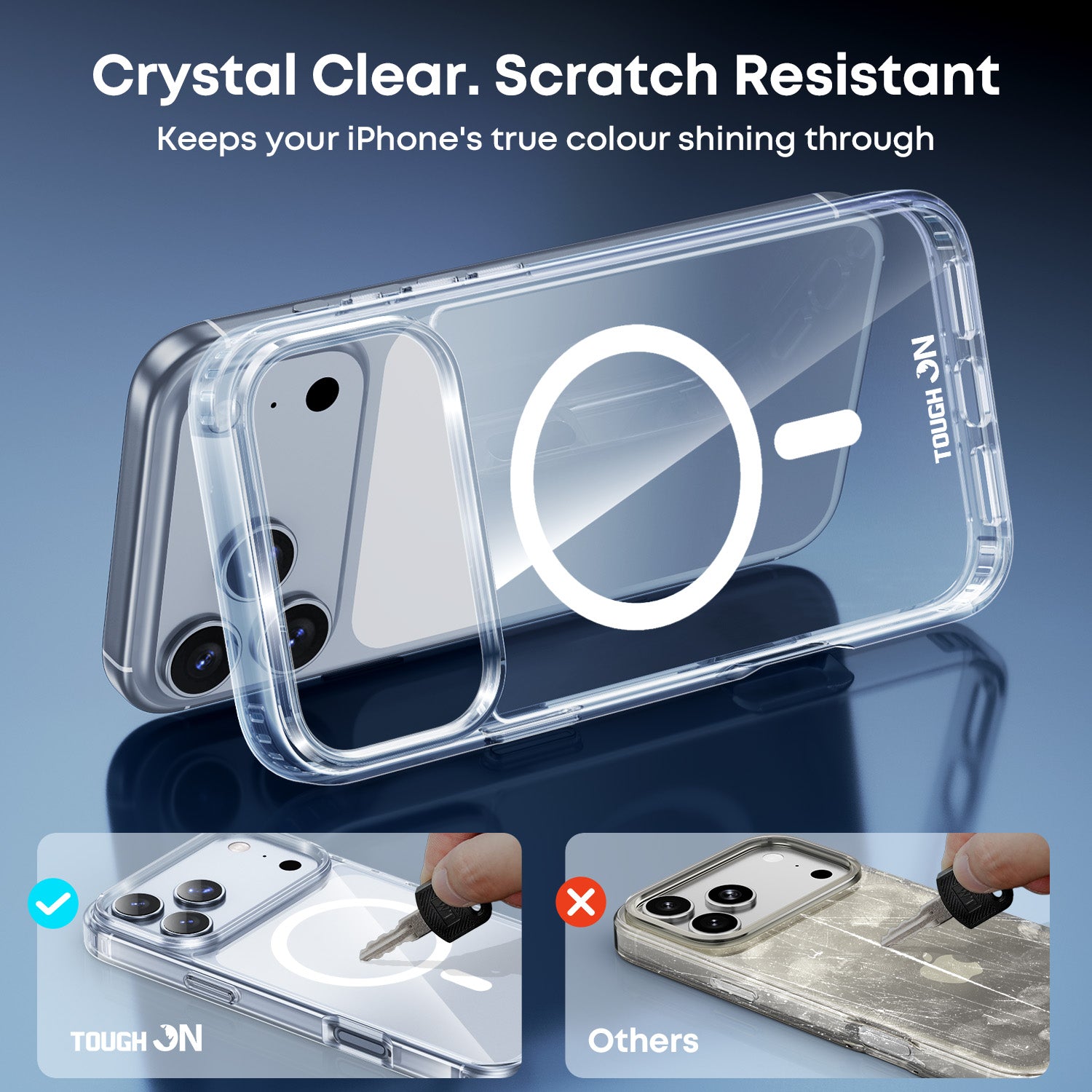 Tough On Matte Case with Magsafe for iPhone