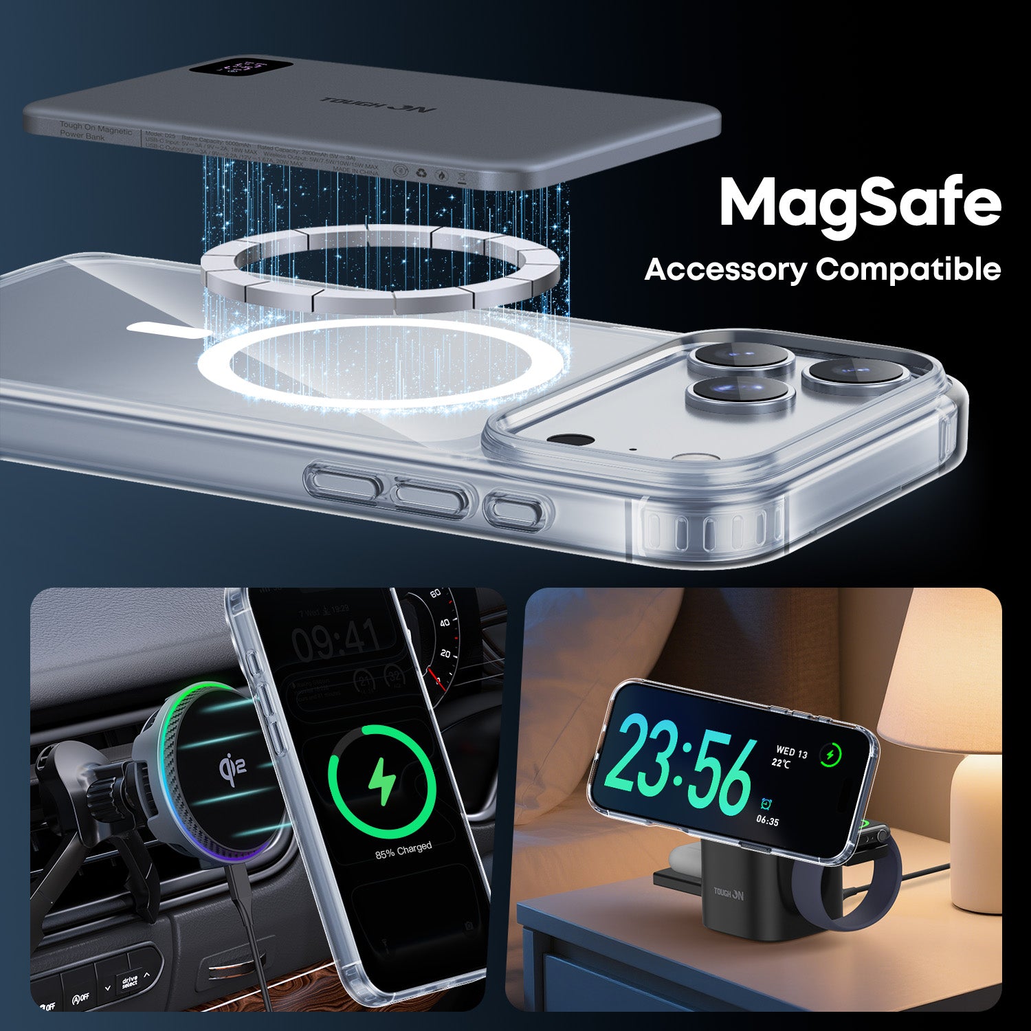 Tough On Matte Case with Magsafe for iPhone