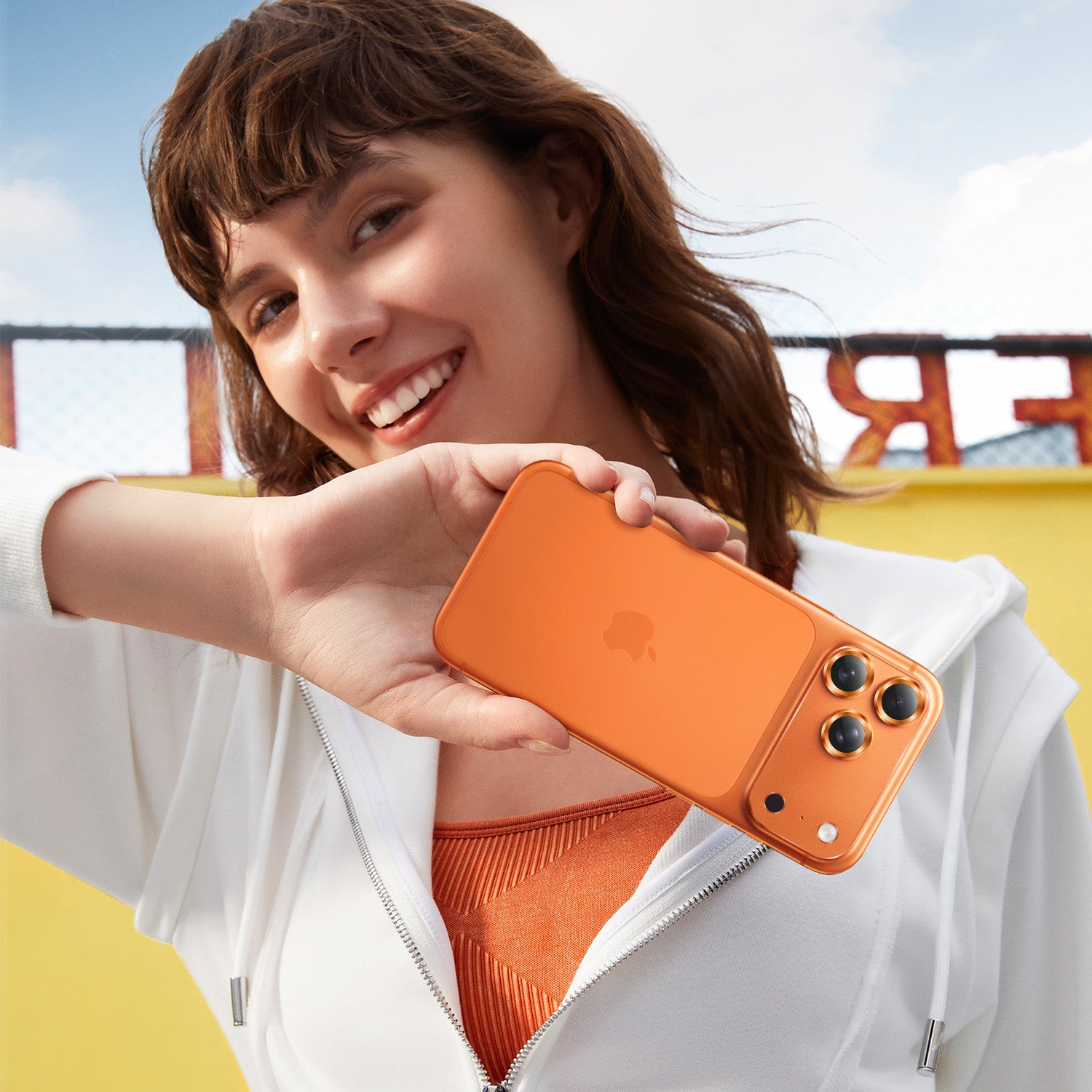 Tough On Rear Camera Protector Matte Metal for iPhone 17 Series