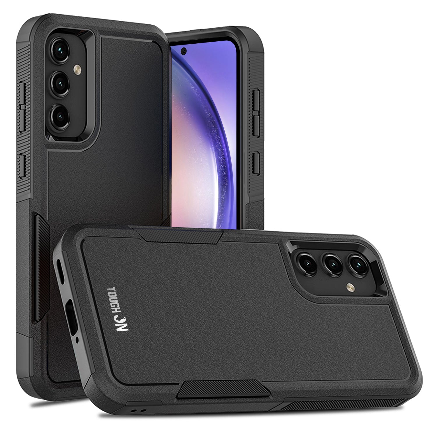 Tough On Samsung Galaxy A55 5G Case Tough Armor Black