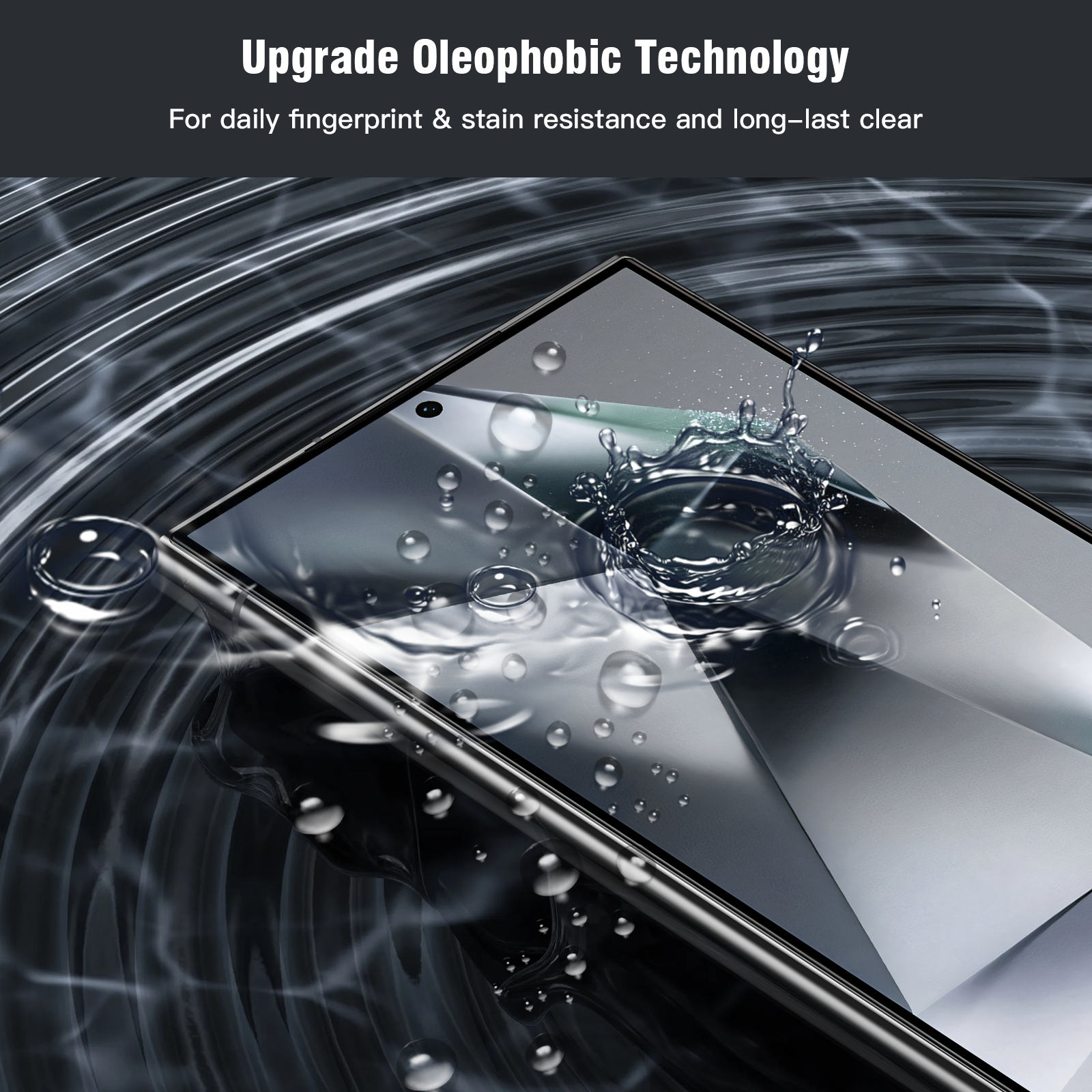 Tough On Samsung Galaxy S24 Ultra Privacy Tempered Glass Screen Protector