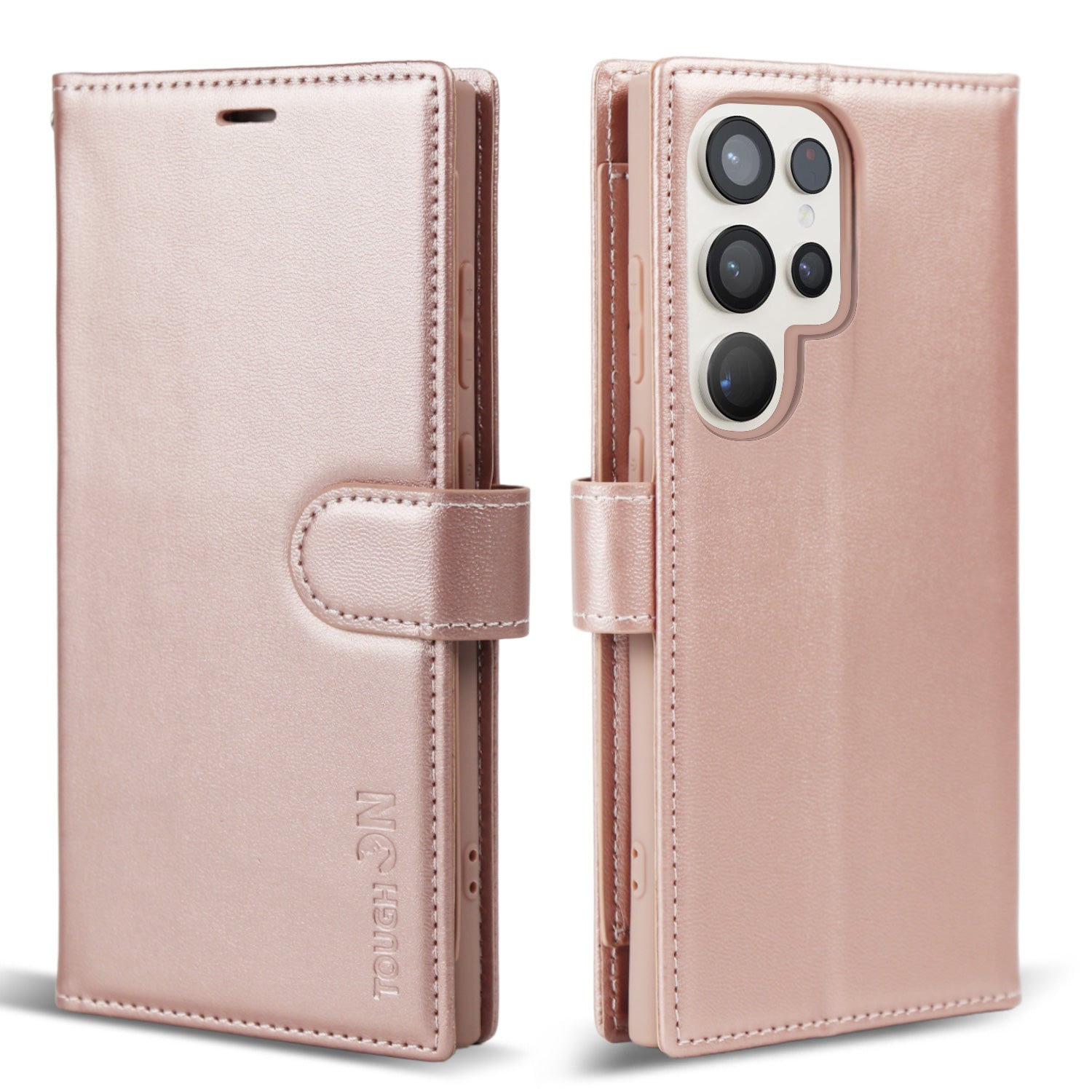 Tough On Samsung Galaxy S24 Ultra Wallet Leather Case-2