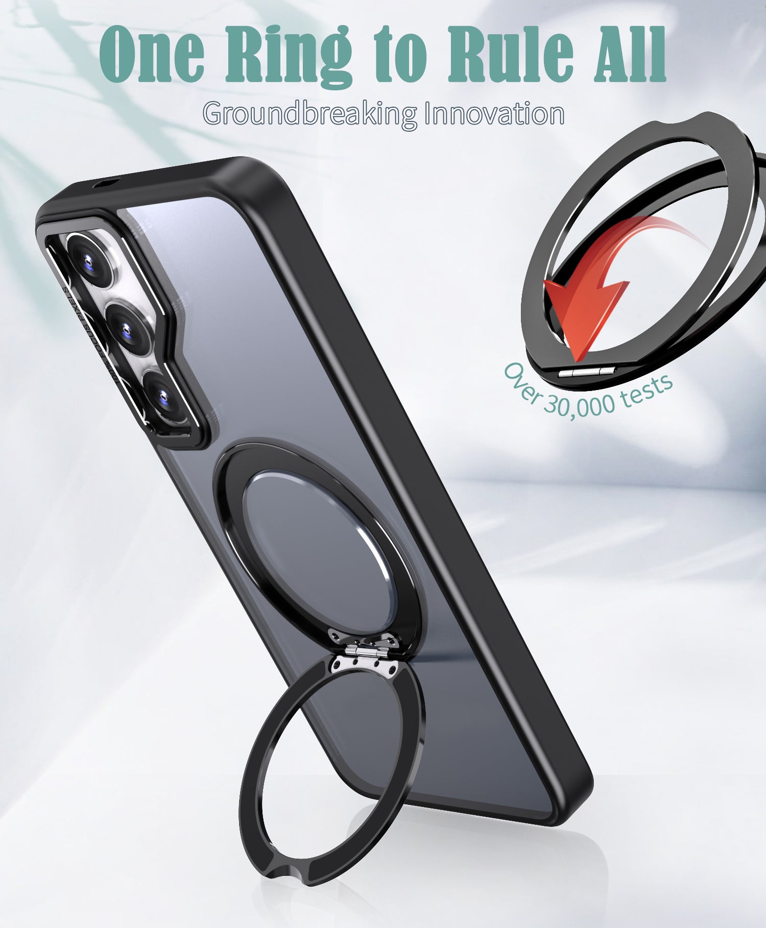 Tough On Samsung Galaxy S25 FE Case 360° Rotate Stand With MagSafe