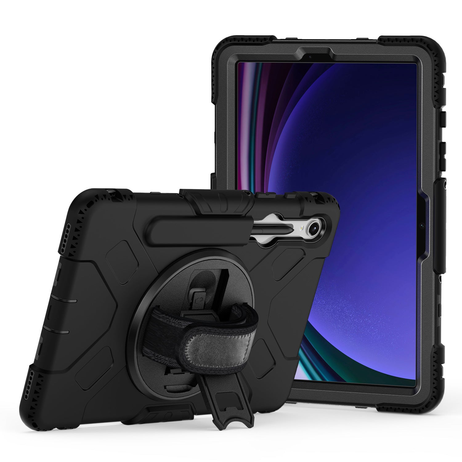 Tough On Samsung Galaxy Tab S9 Case Rugged Protection Black