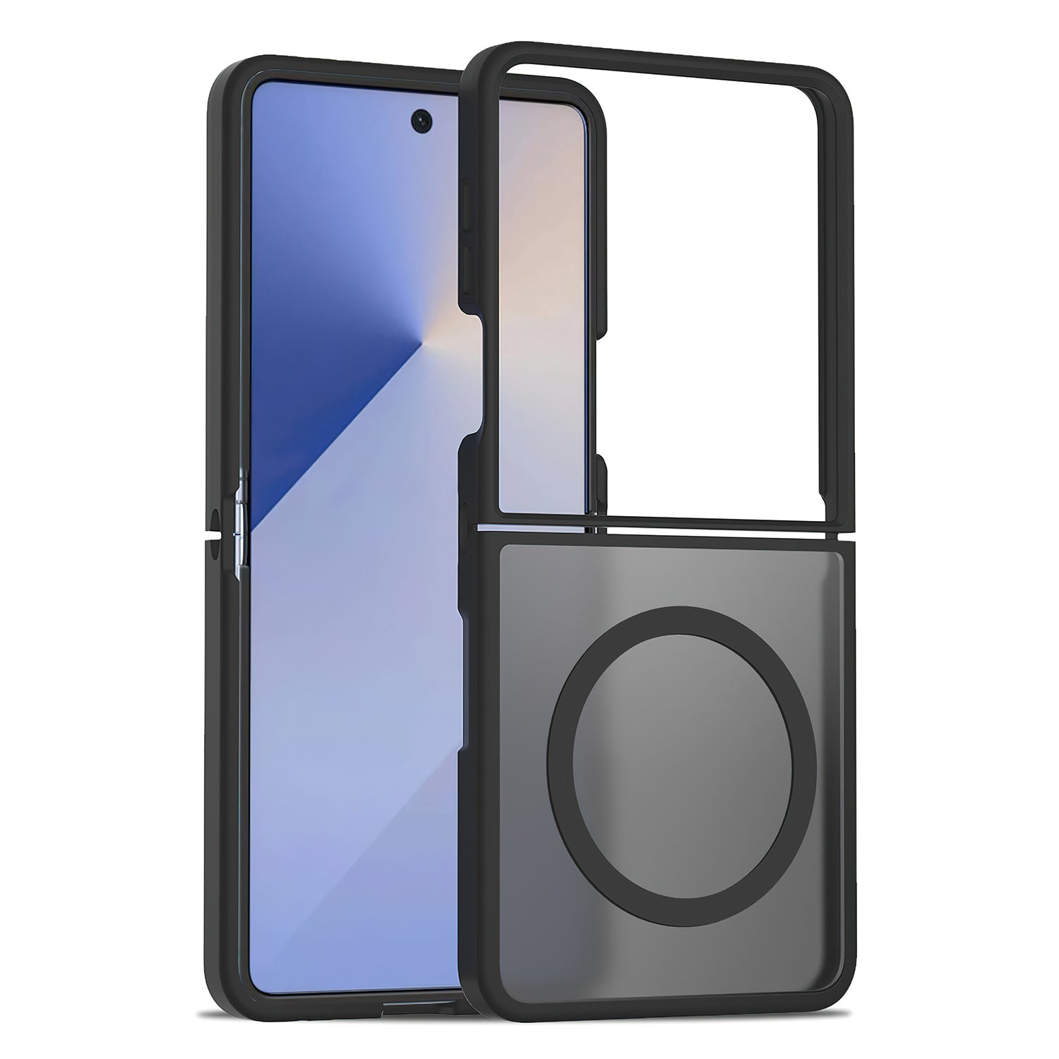 Tough On Samsung Galaxy Z Flip7 Case with MagSafe Matte Black