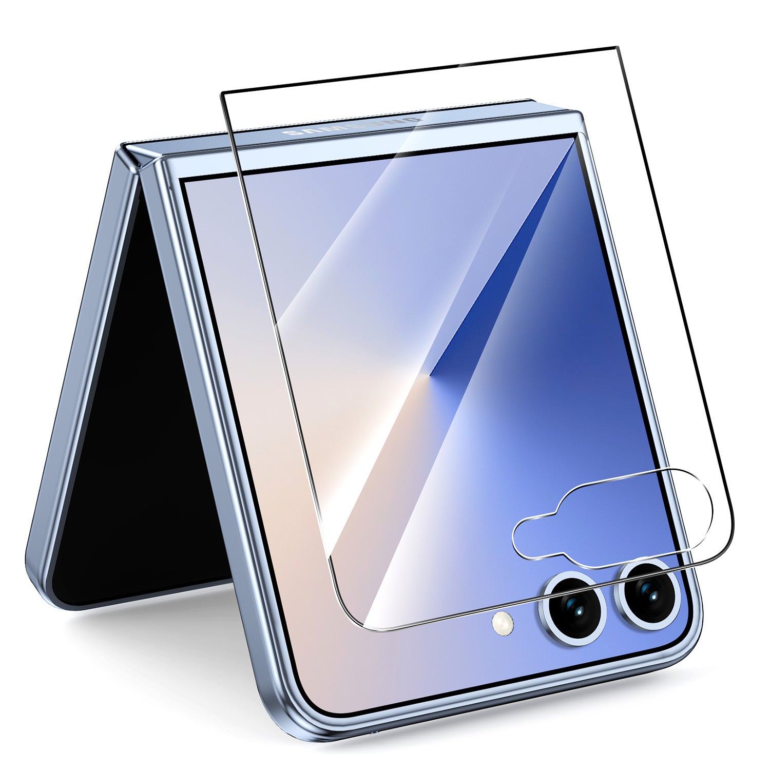Tough On Samsung Galaxy Z Flip7 Tempered Glass Screen Protector
