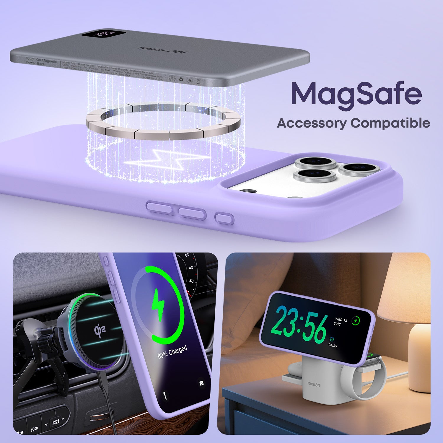 Tough On Silicone MagSafe Case with Camera Control for iPhone 17 Series