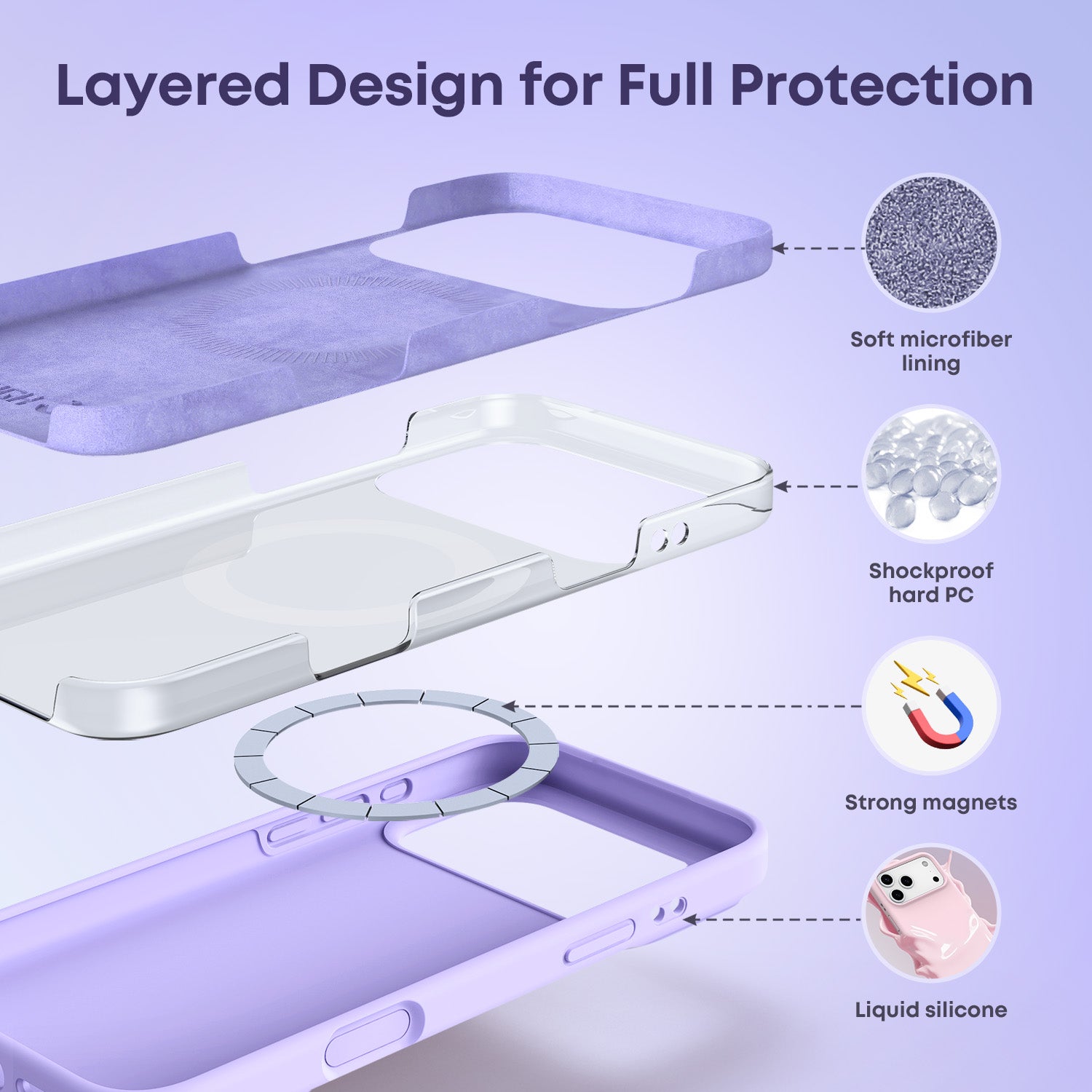Tough On Silicone MagSafe Case with Camera Control for iPhone 17 Series