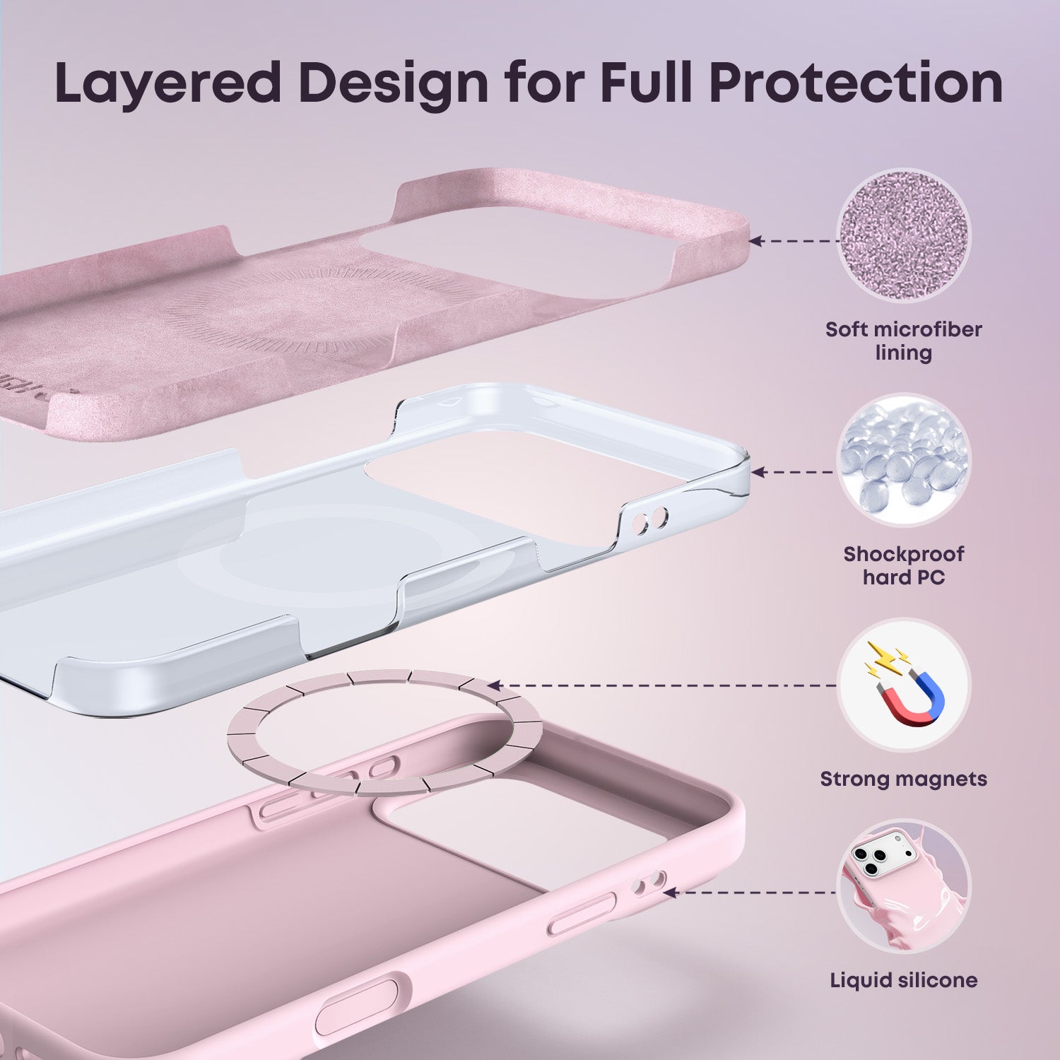 Tough On Silicone MagSafe Case with Camera Control for iPhone 17 Series